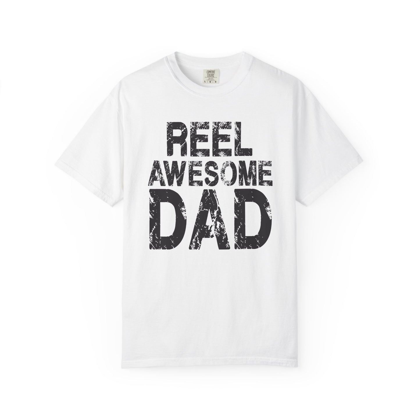 Reel Awesome Dad T-Shirt, Unisex Gift, Father's Day Tee, Casual Wear, Fishing Enthusiast Shirt, Dad Gift Idea