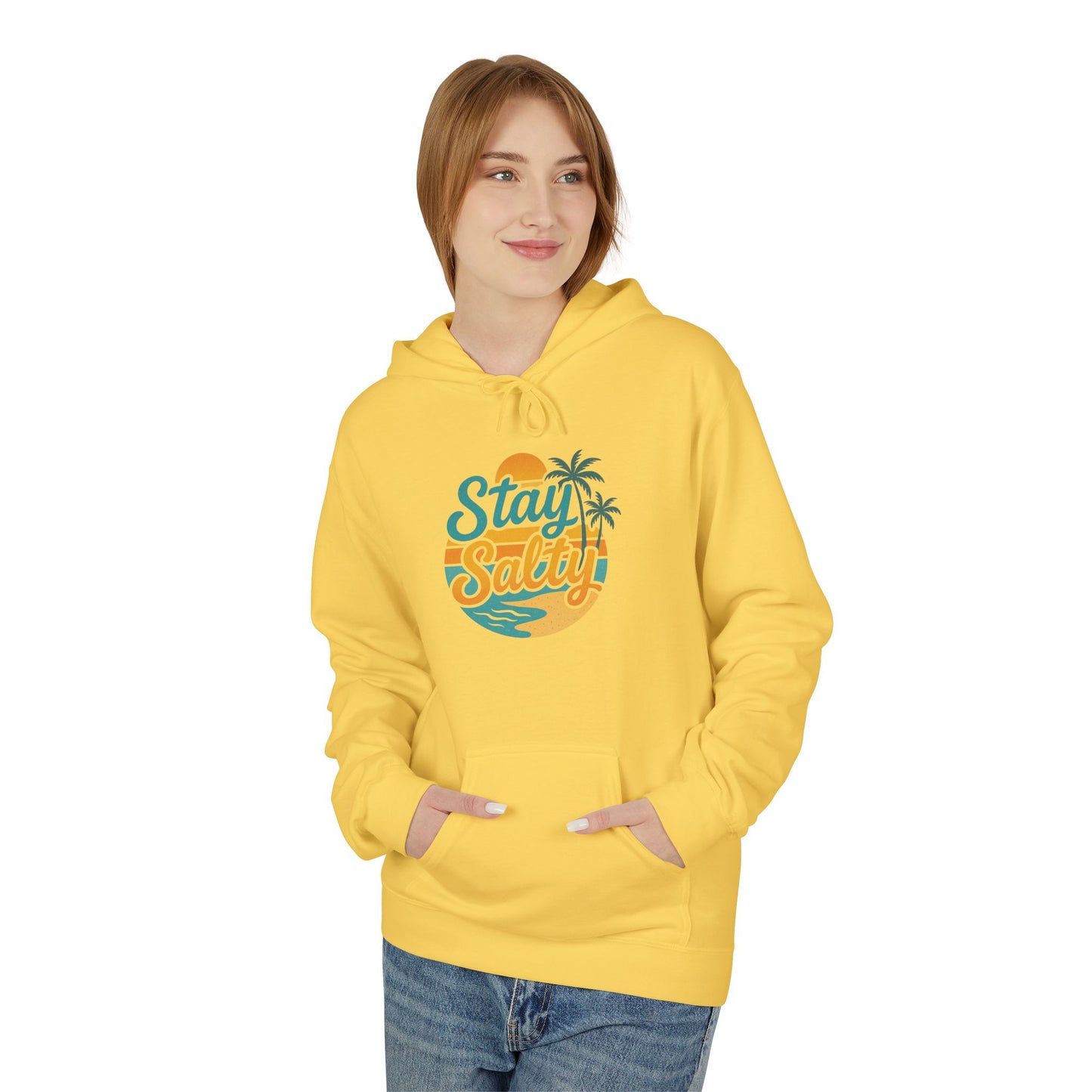 Womans Softstyle Hoodie -Stay Salty Hoodie -