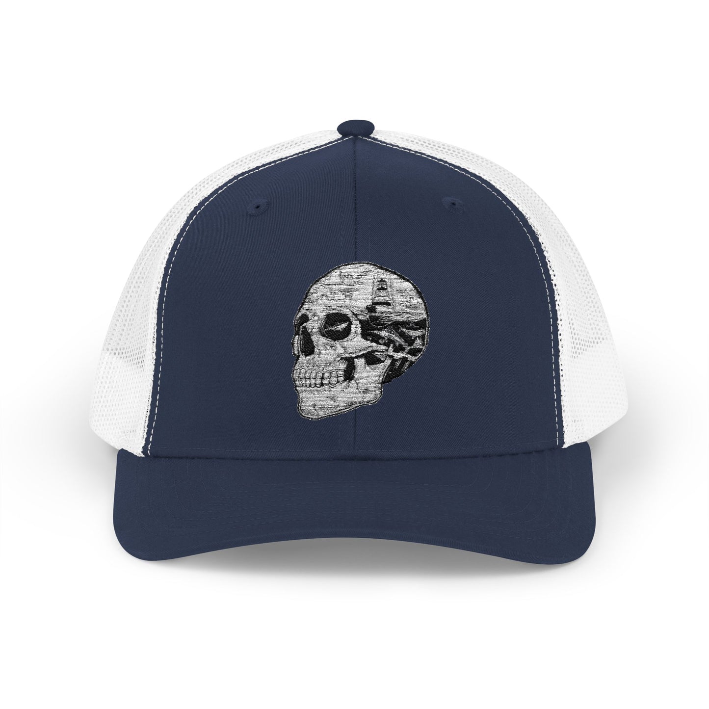 Skull Snapback Trucker Cap | Stylish Men's & Women's Hat