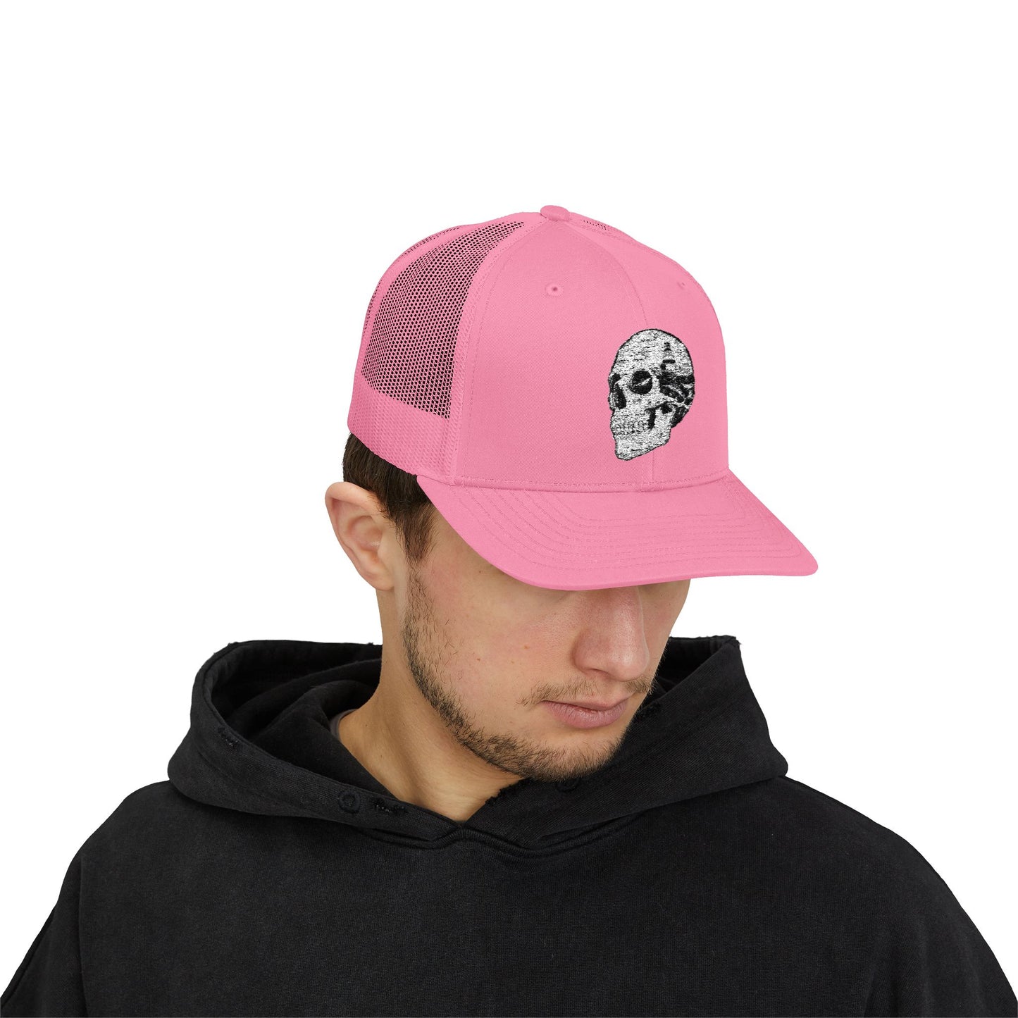 Skull Snapback Trucker Cap | Stylish Men's & Women's Hat