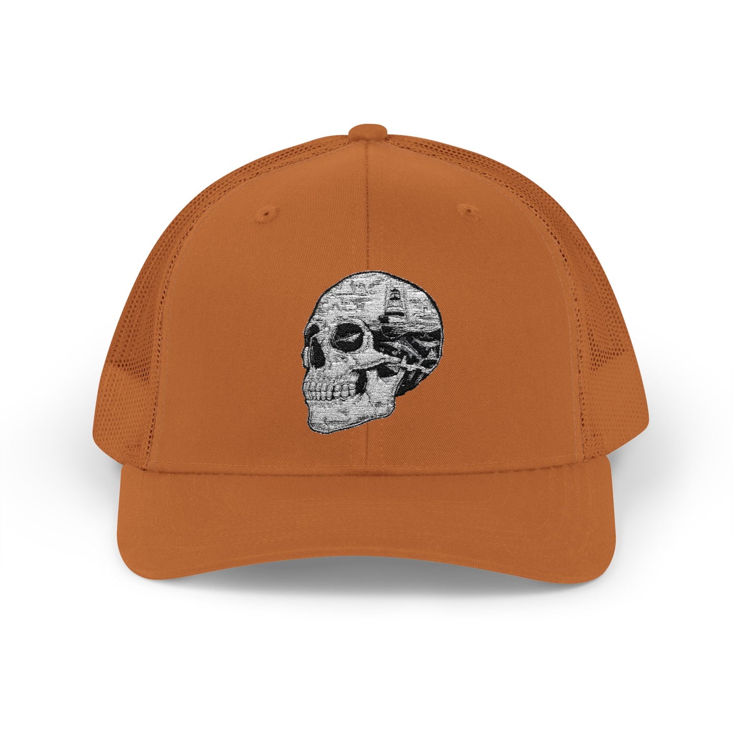 Skull Snapback Trucker Cap | Stylish Men's & Women's Hat
