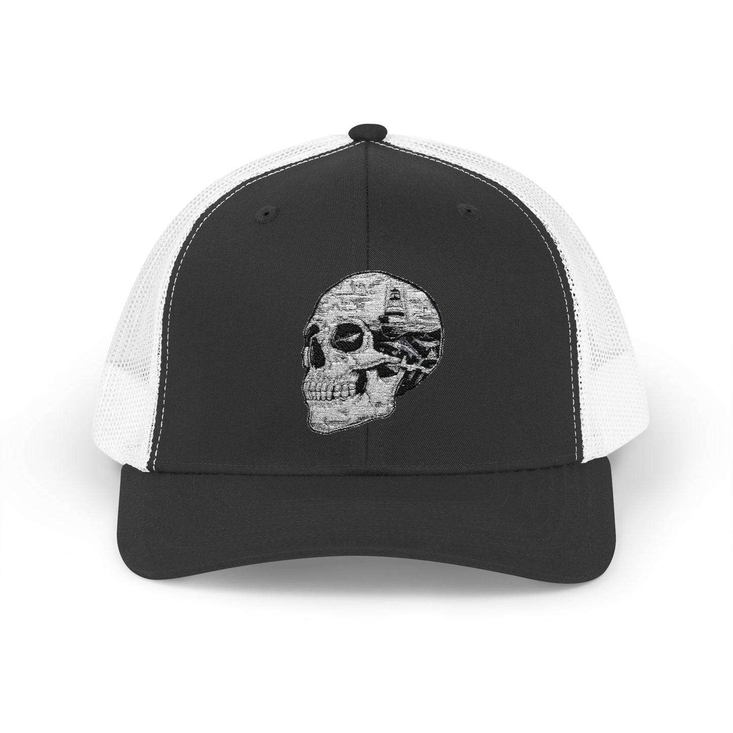 Skull Snapback Trucker Cap | Stylish Men's & Women's Hat