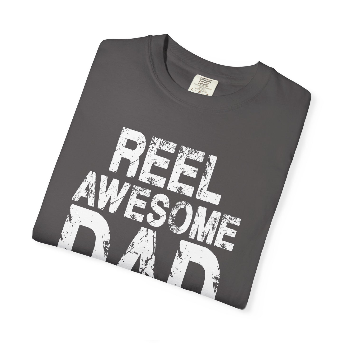 Reel Awesome Dad T-Shirt, Unisex Gift, Father's Day Tee, Casual Wear, Fishing Enthusiast Shirt, Dad Gift Idea