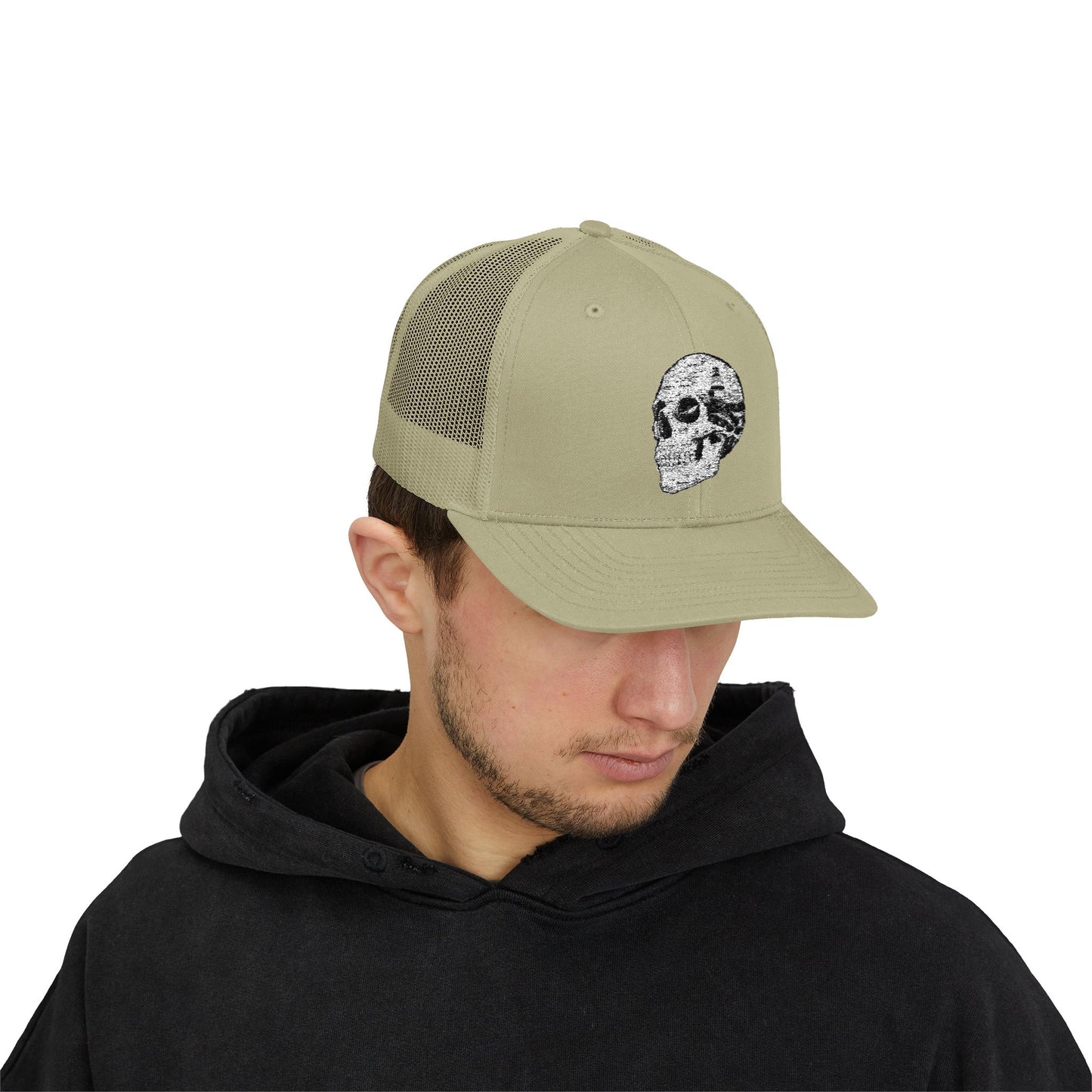 Skull Snapback Trucker Cap | Stylish Men's & Women's Hat