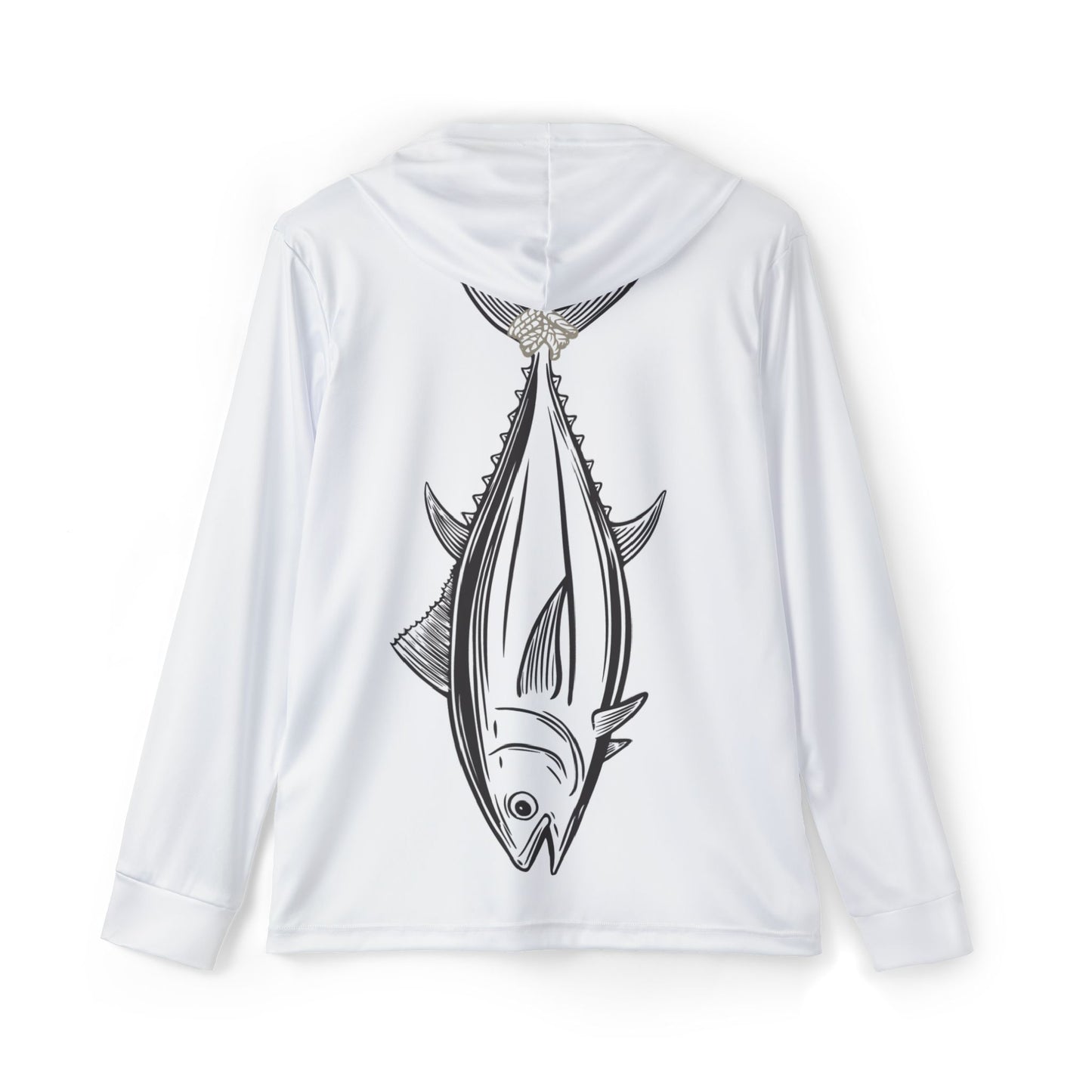 Skull & Tuna Men's UPF 50 Hoodie, Fishing Apparel, Outdoor Hoodie,