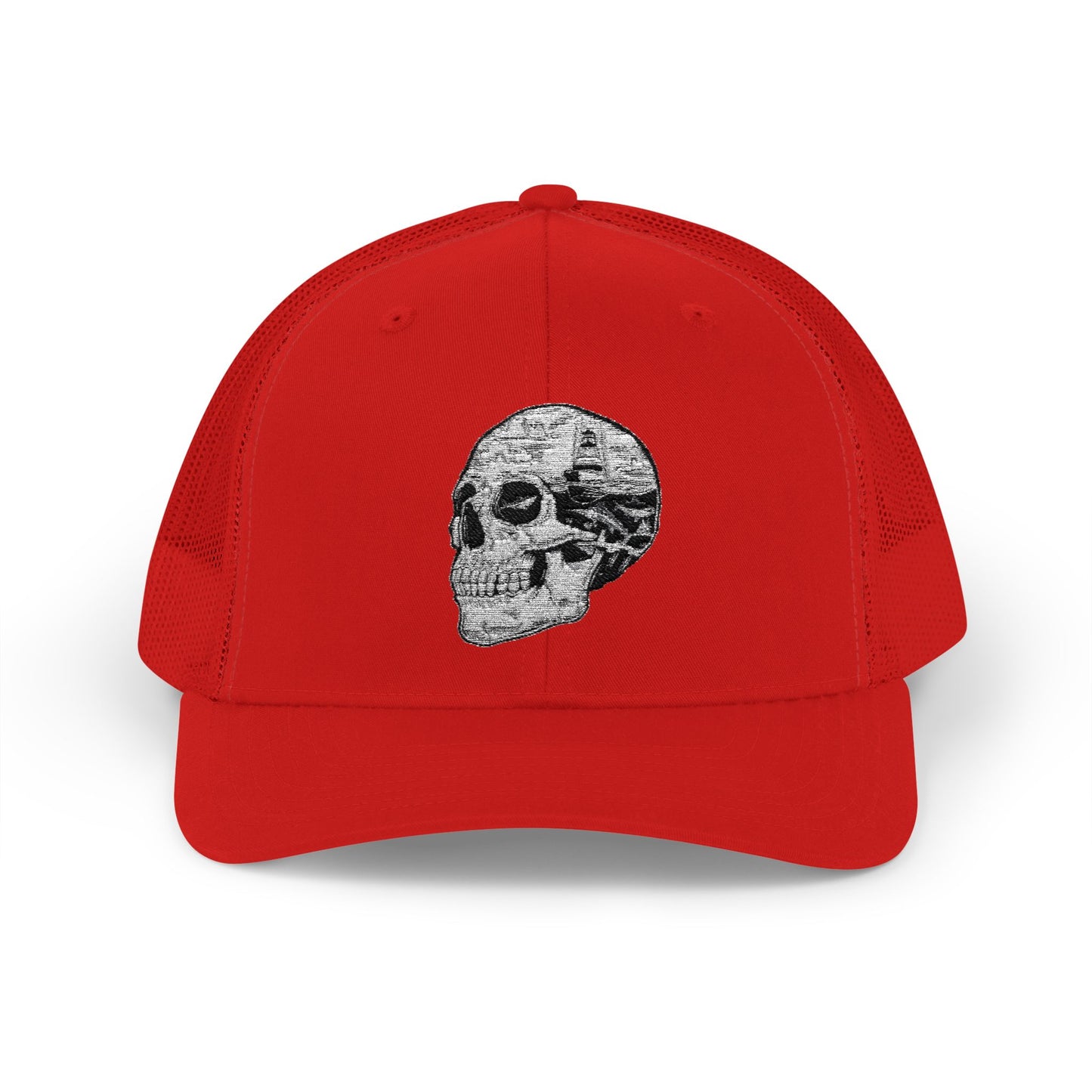 Skull Snapback Trucker Cap | Stylish Men's & Women's Hat