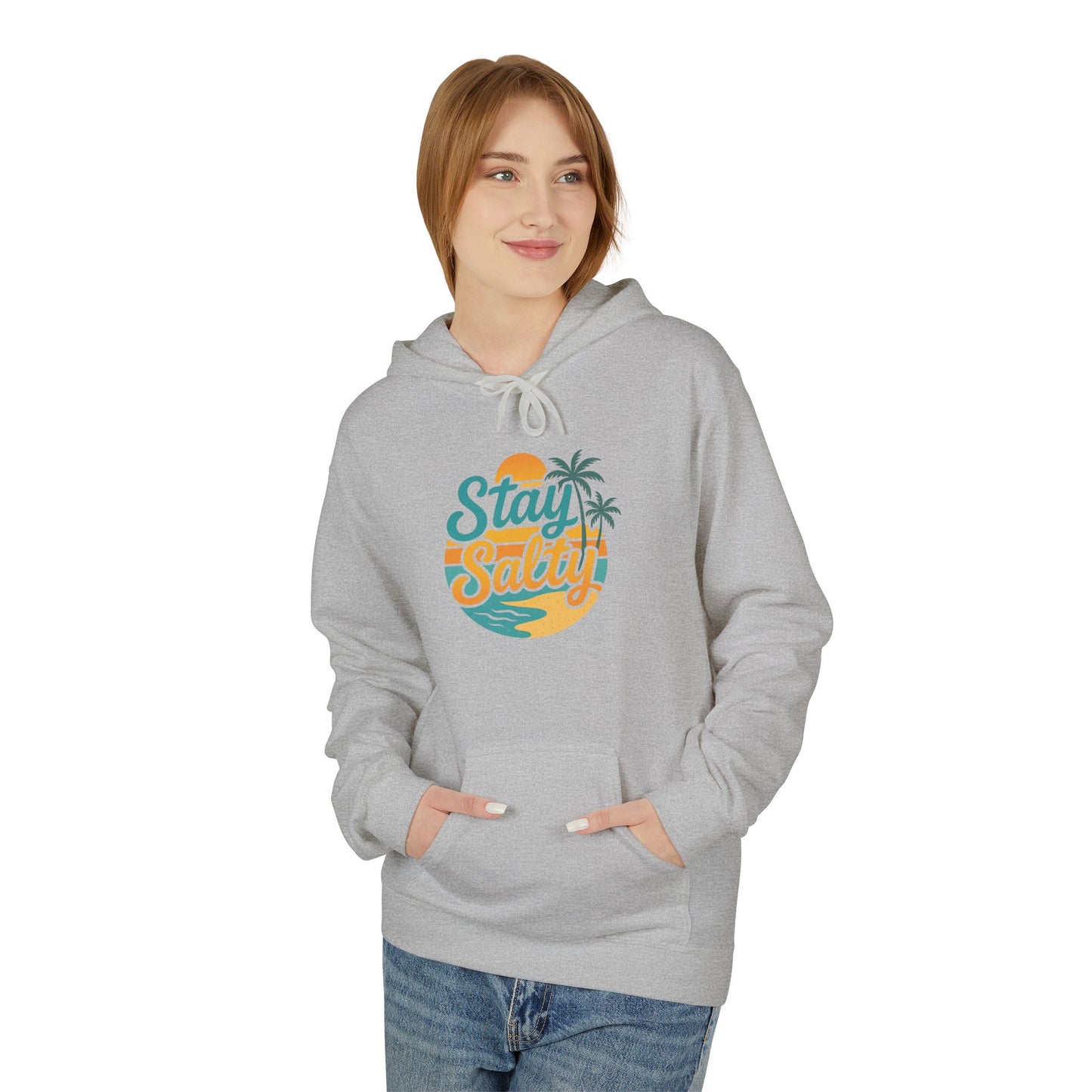 Womans Softstyle Hoodie -Stay Salty Hoodie -