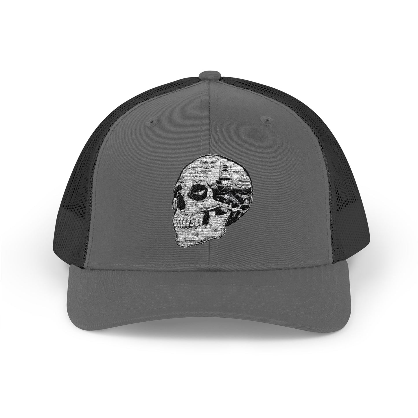 Skull Snapback Trucker Cap | Stylish Men's & Women's Hat