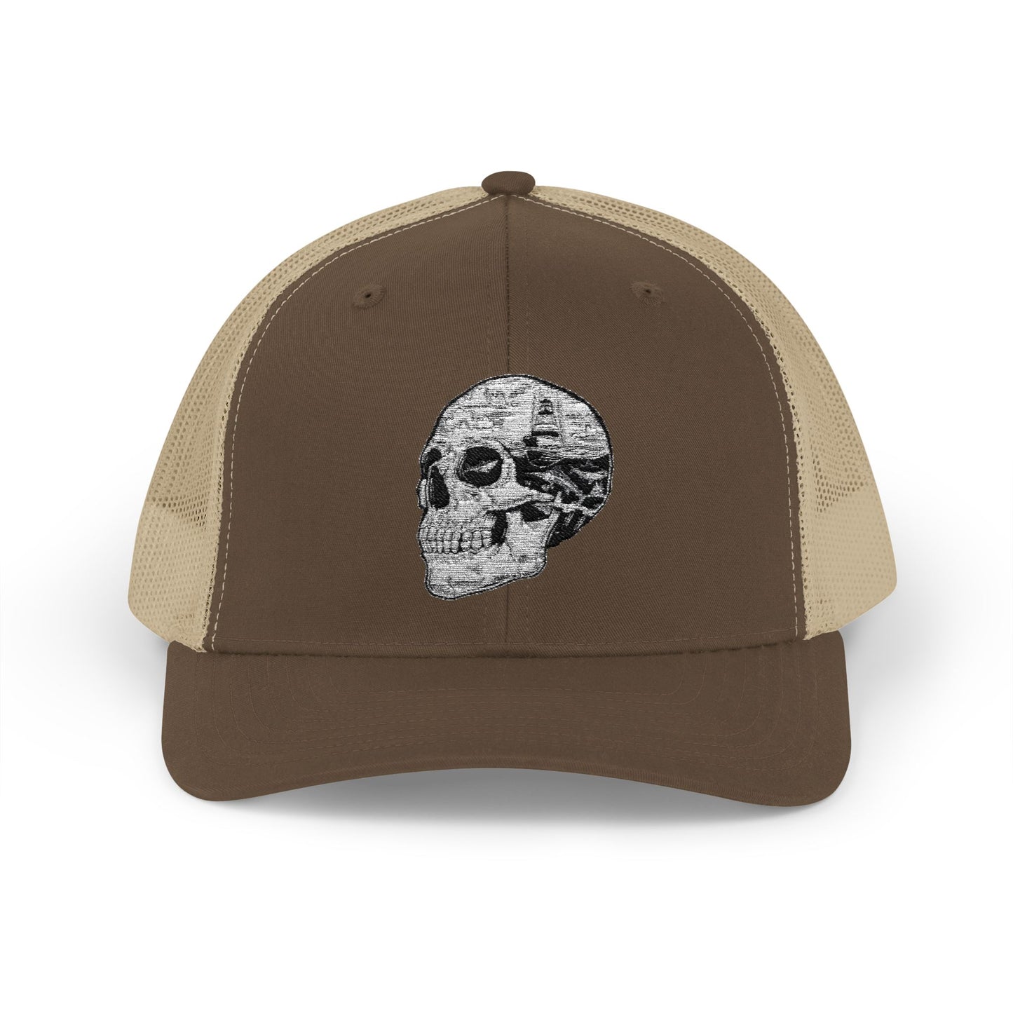 Skull Snapback Trucker Cap | Stylish Men's & Women's Hat