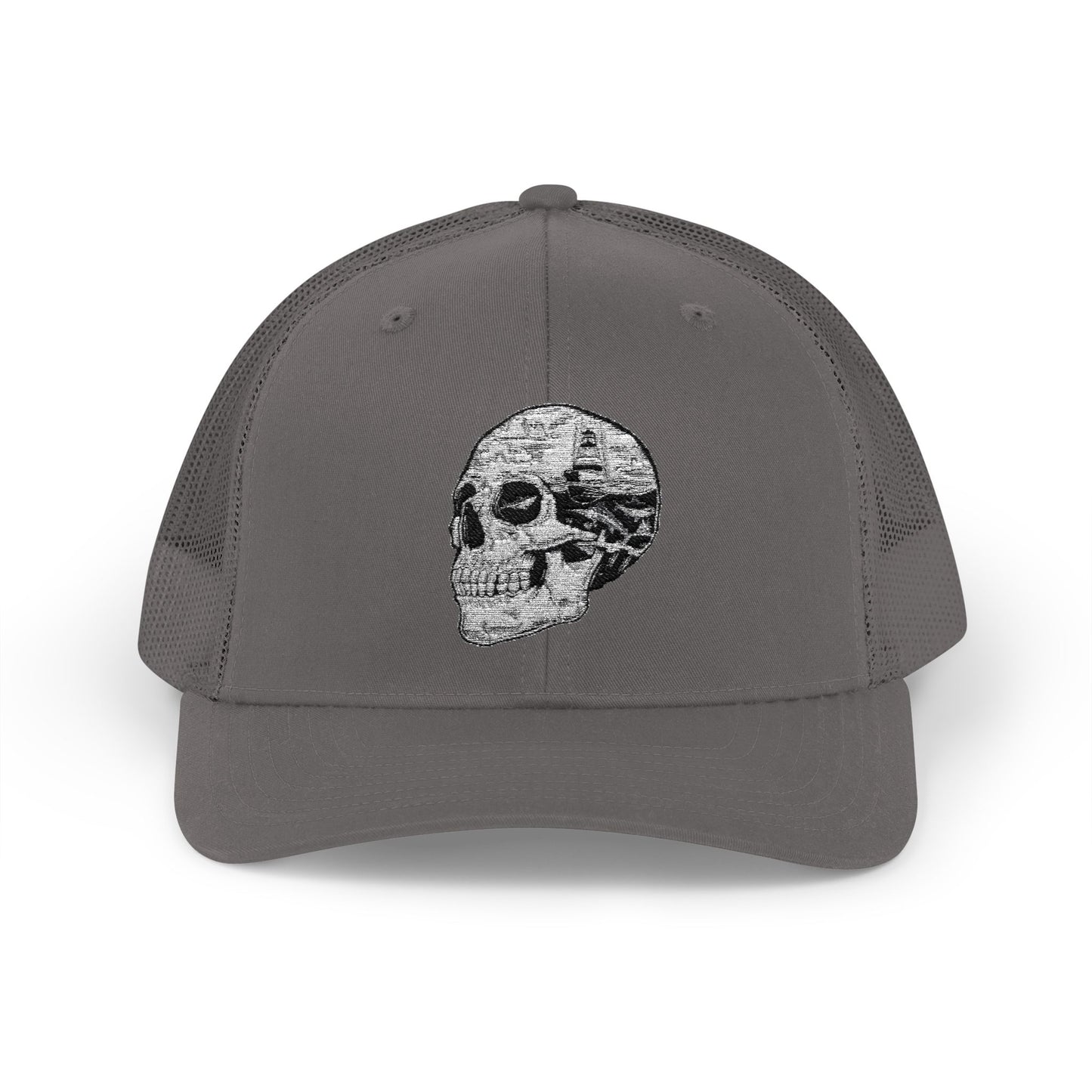 Skull Snapback Trucker Cap | Stylish Men's & Women's Hat