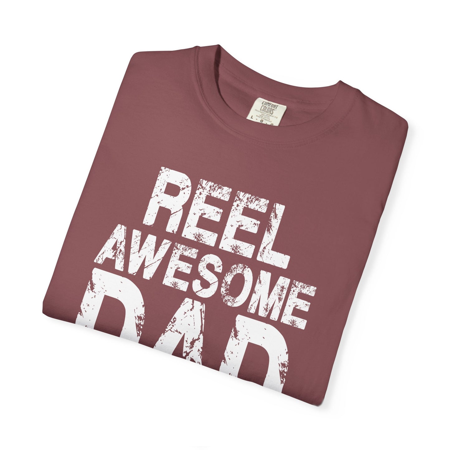 Reel Awesome Dad T-Shirt, Unisex Gift, Father's Day Tee, Casual Wear, Fishing Enthusiast Shirt, Dad Gift Idea