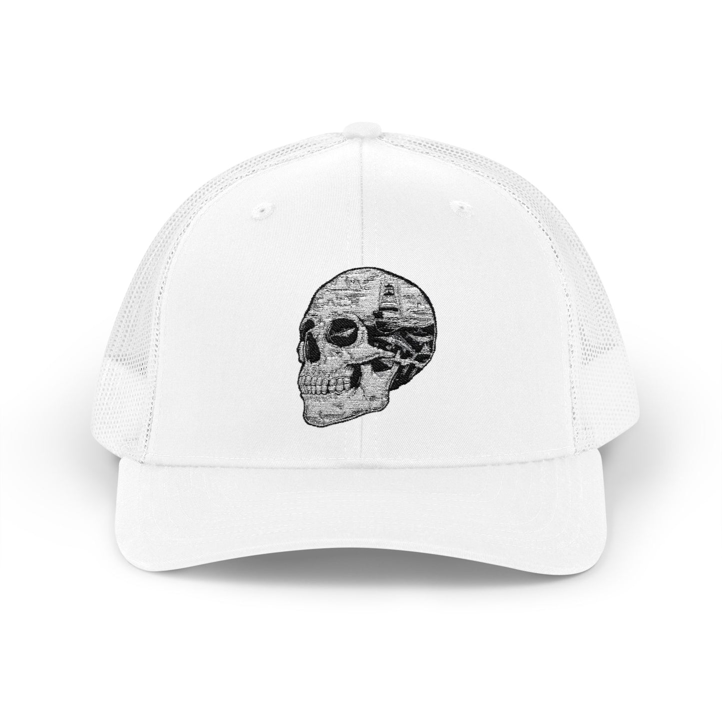 Skull Snapback Trucker Cap | Stylish Men's & Women's Hat