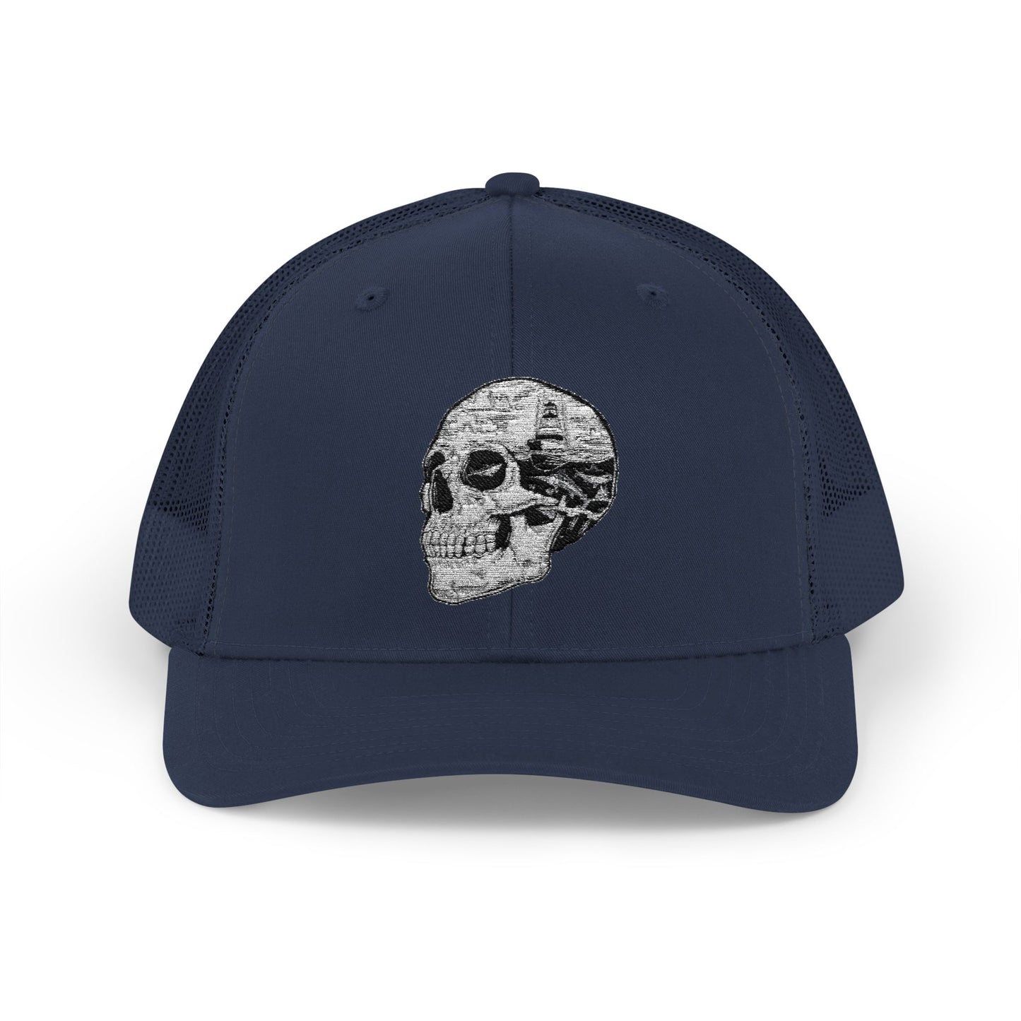 Skull Snapback Trucker Cap | Stylish Men's & Women's Hat