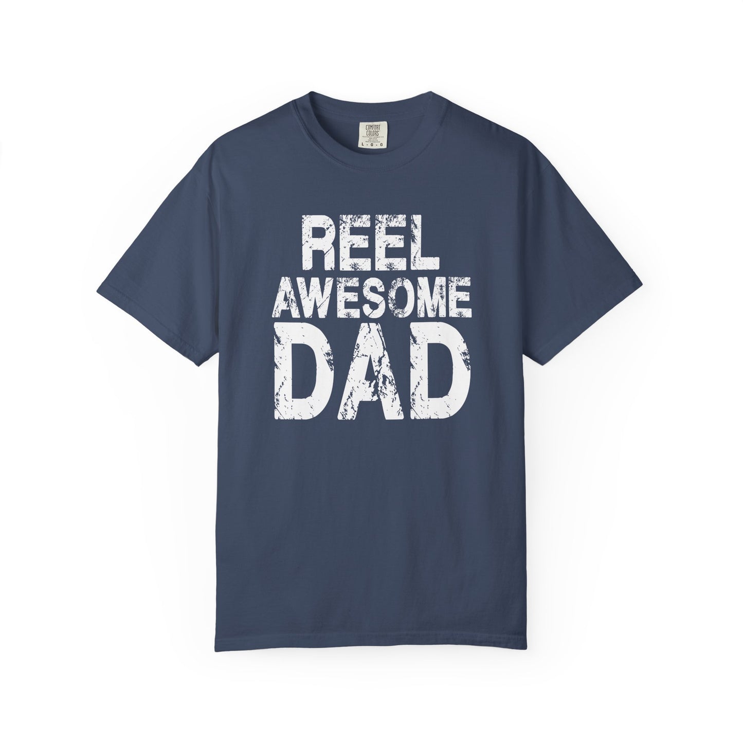 Reel Awesome Dad T-Shirt, Unisex Gift, Father's Day Tee, Casual Wear, Fishing Enthusiast Shirt, Dad Gift Idea