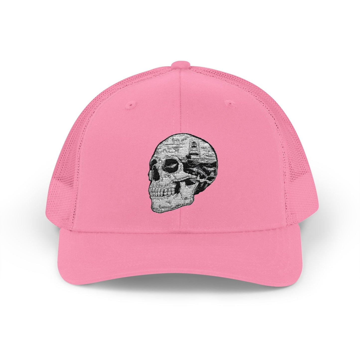 Skull Snapback Trucker Cap | Stylish Men's & Women's Hat