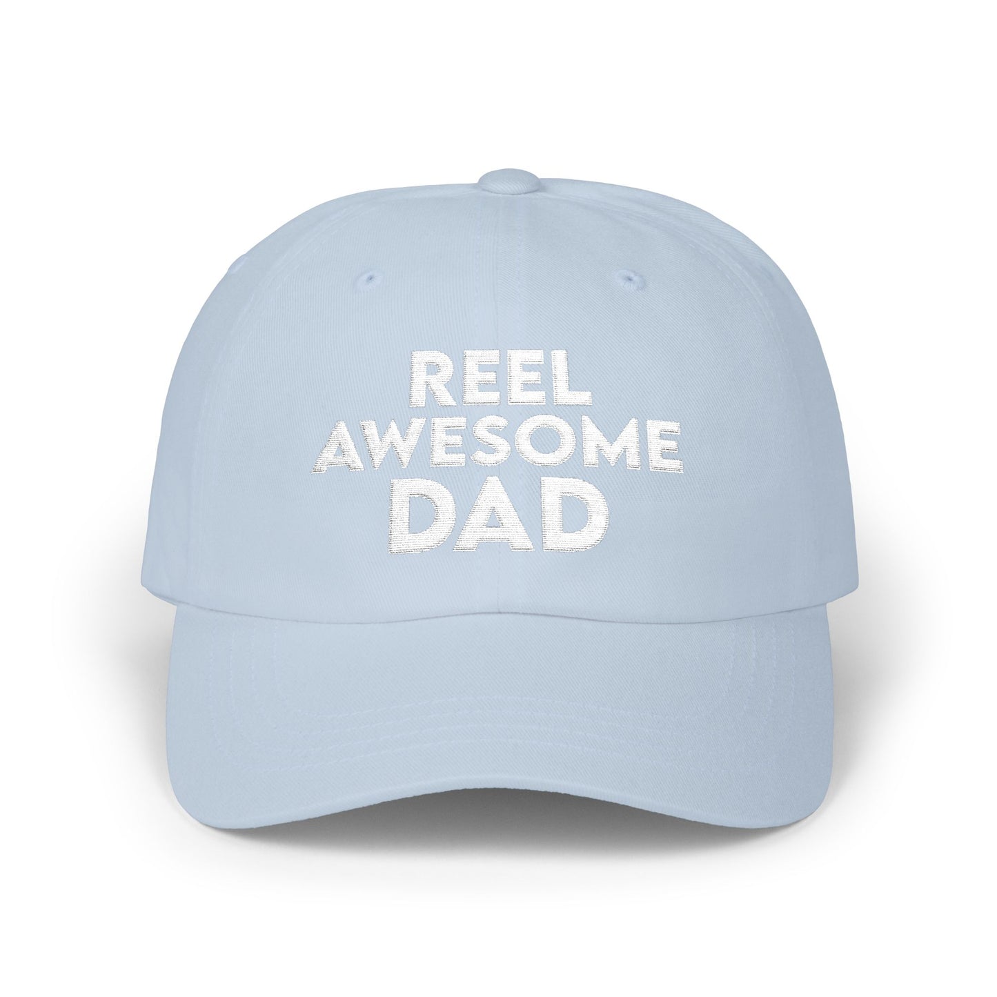 Reel Awesome Dad Cap - Perfect Gift for Dad, Casual Wear, Outdoor Activities, Birthday, Dad's Day