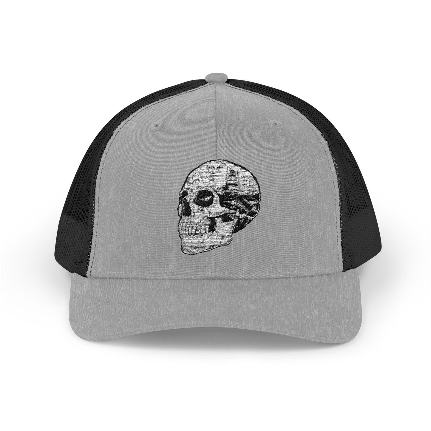 Skull Snapback Trucker Cap | Stylish Men's & Women's Hat