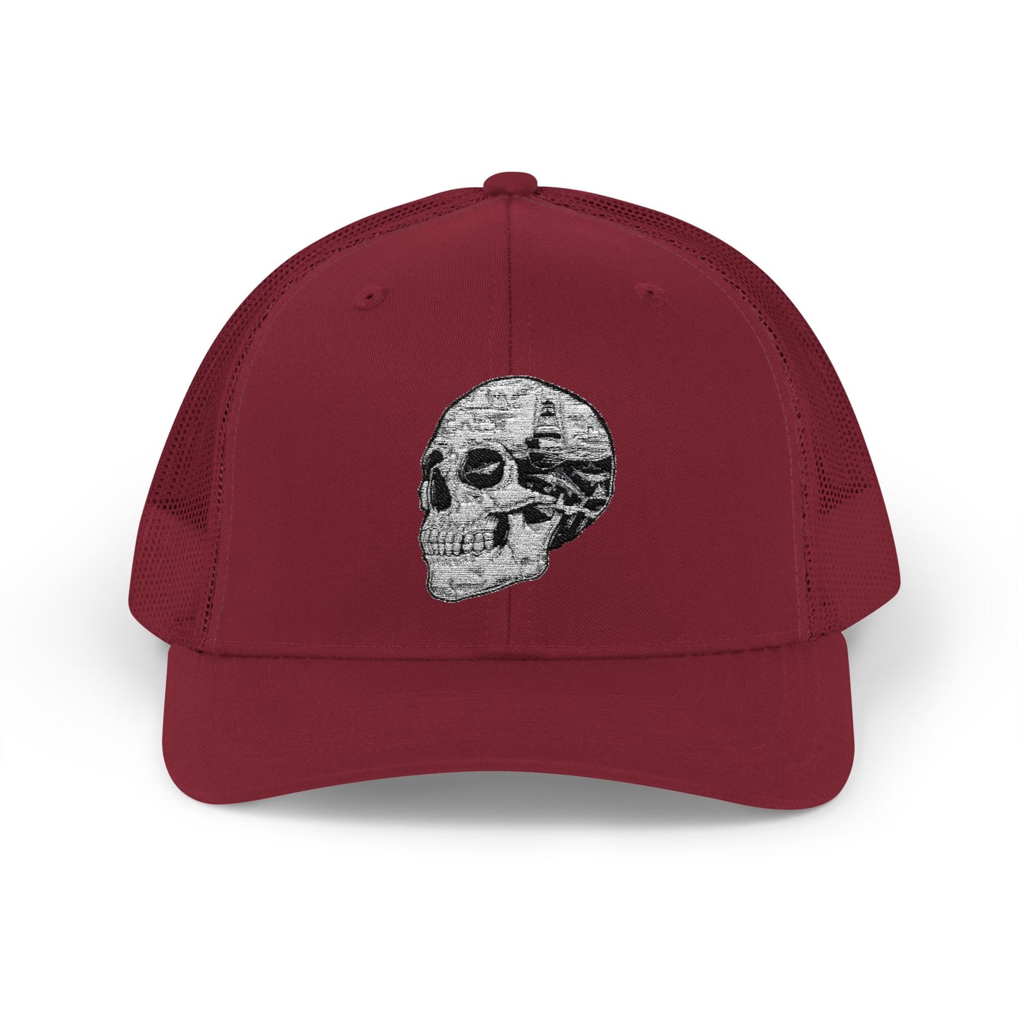 Skull Snapback Trucker Cap | Stylish Men's & Women's Hat