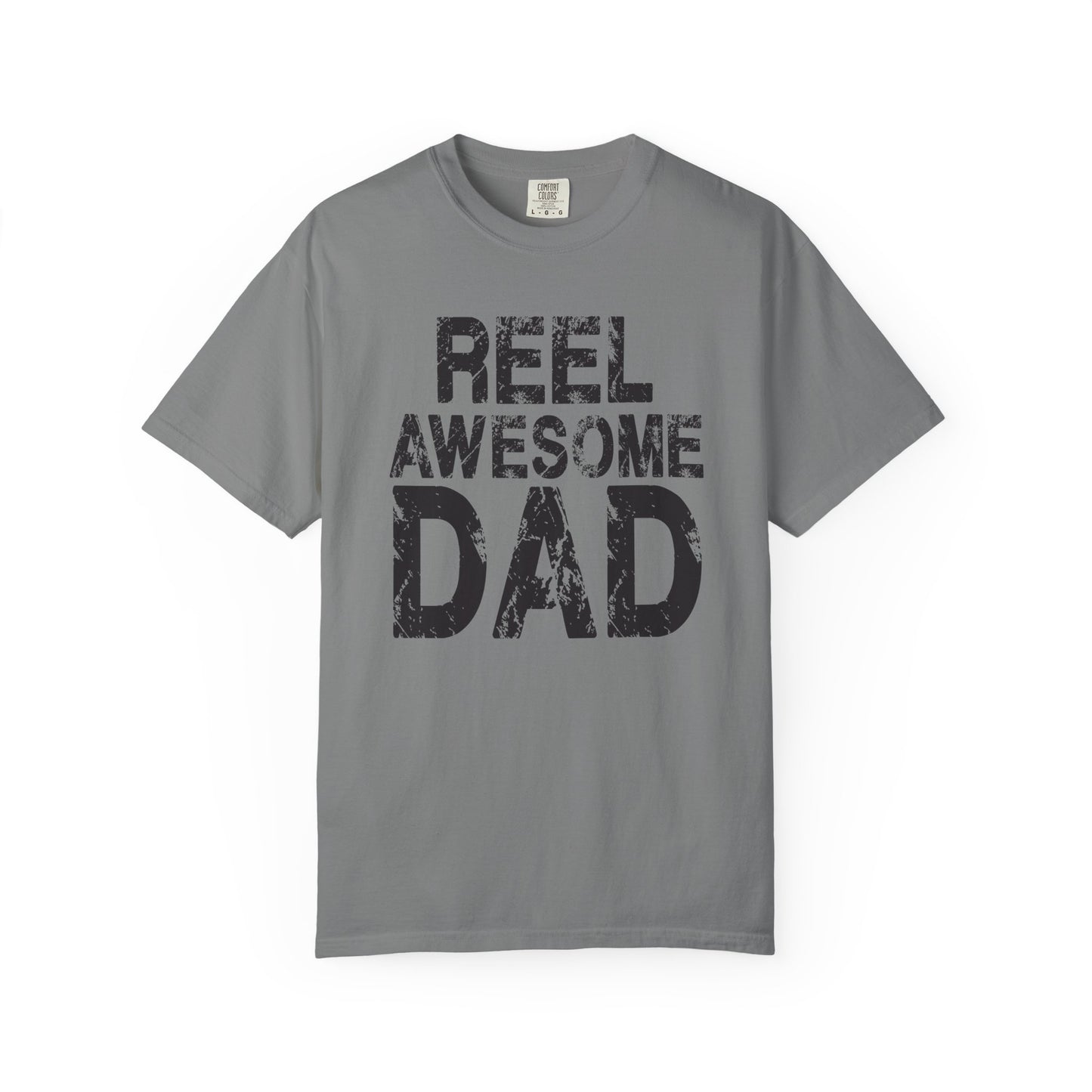 Reel Awesome Dad T-Shirt, Unisex Gift, Father's Day Tee, Casual Wear, Fishing Enthusiast Shirt, Dad Gift Idea