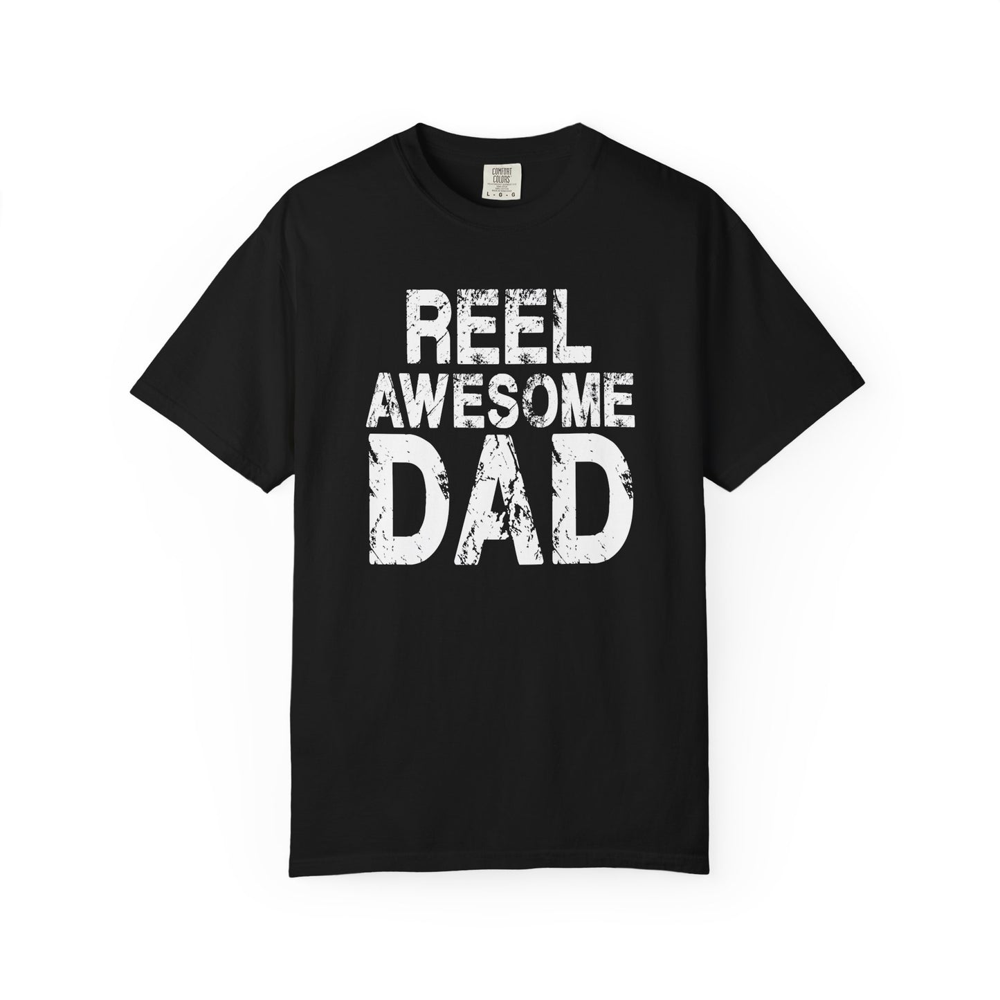 Reel Awesome Dad T-Shirt, Unisex Gift, Father's Day Tee, Casual Wear, Fishing Enthusiast Shirt, Dad Gift Idea