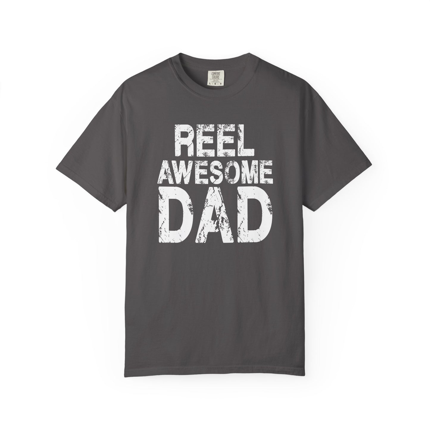 Reel Awesome Dad T-Shirt, Unisex Gift, Father's Day Tee, Casual Wear, Fishing Enthusiast Shirt, Dad Gift Idea