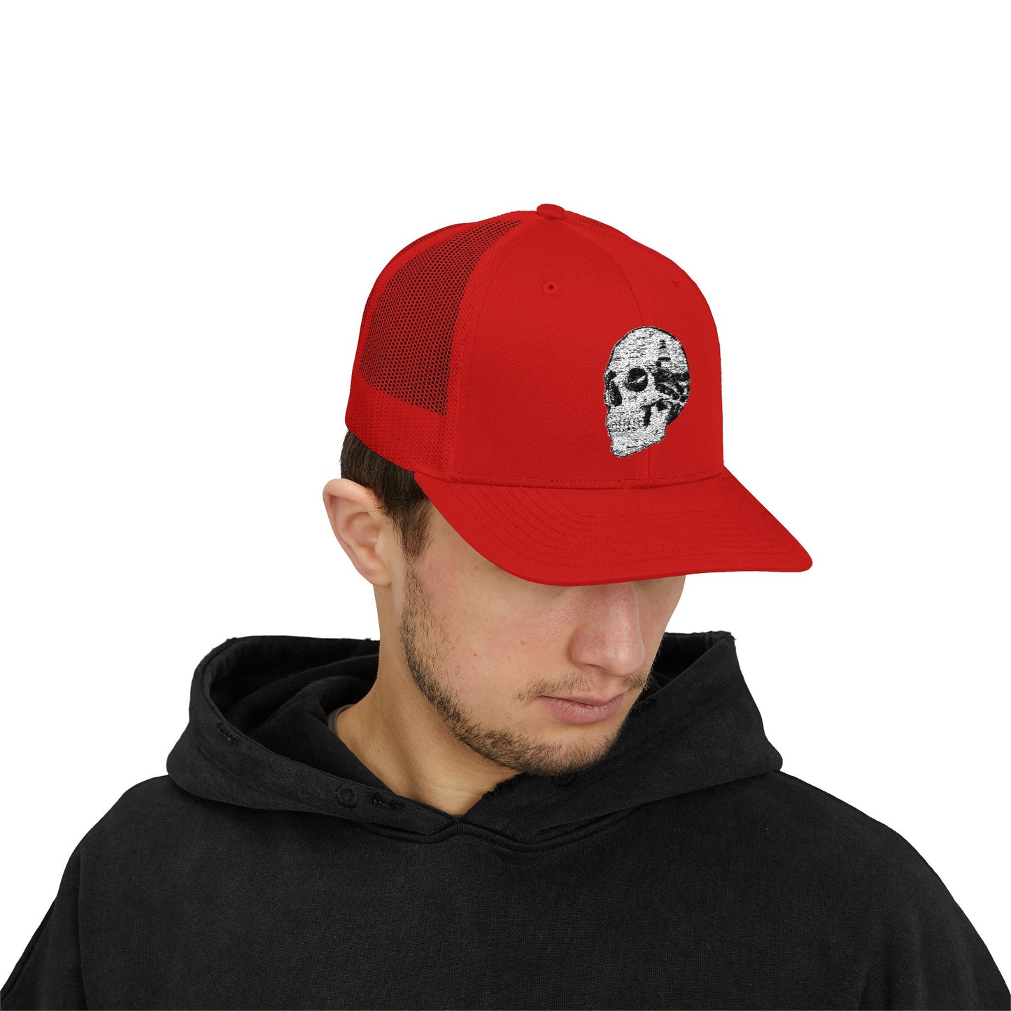 Skull Snapback Trucker Cap | Stylish Men's & Women's Hat