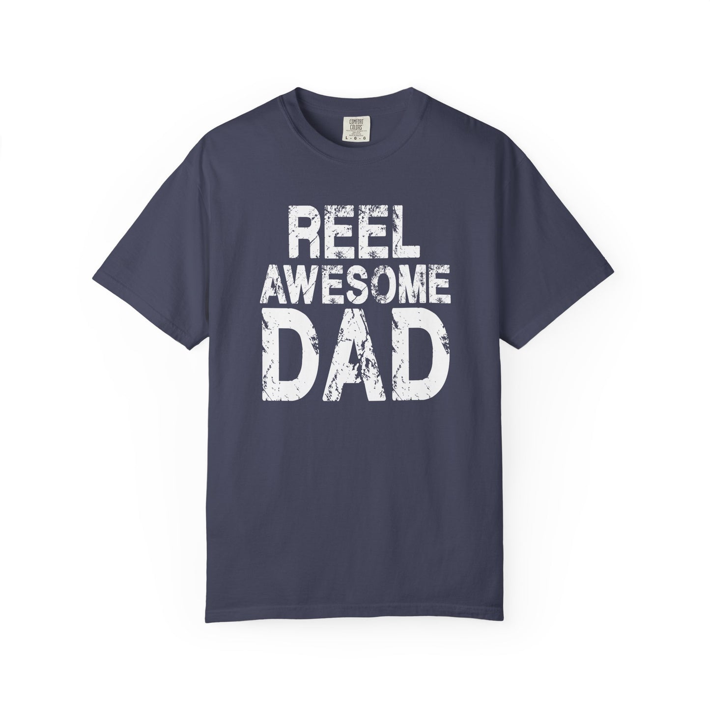 Reel Awesome Dad T-Shirt, Unisex Gift, Father's Day Tee, Casual Wear, Fishing Enthusiast Shirt, Dad Gift Idea