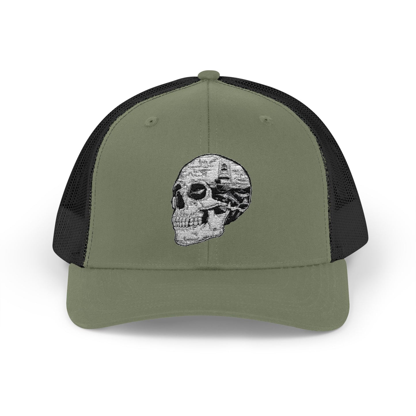 Skull Snapback Trucker Cap | Stylish Men's & Women's Hat
