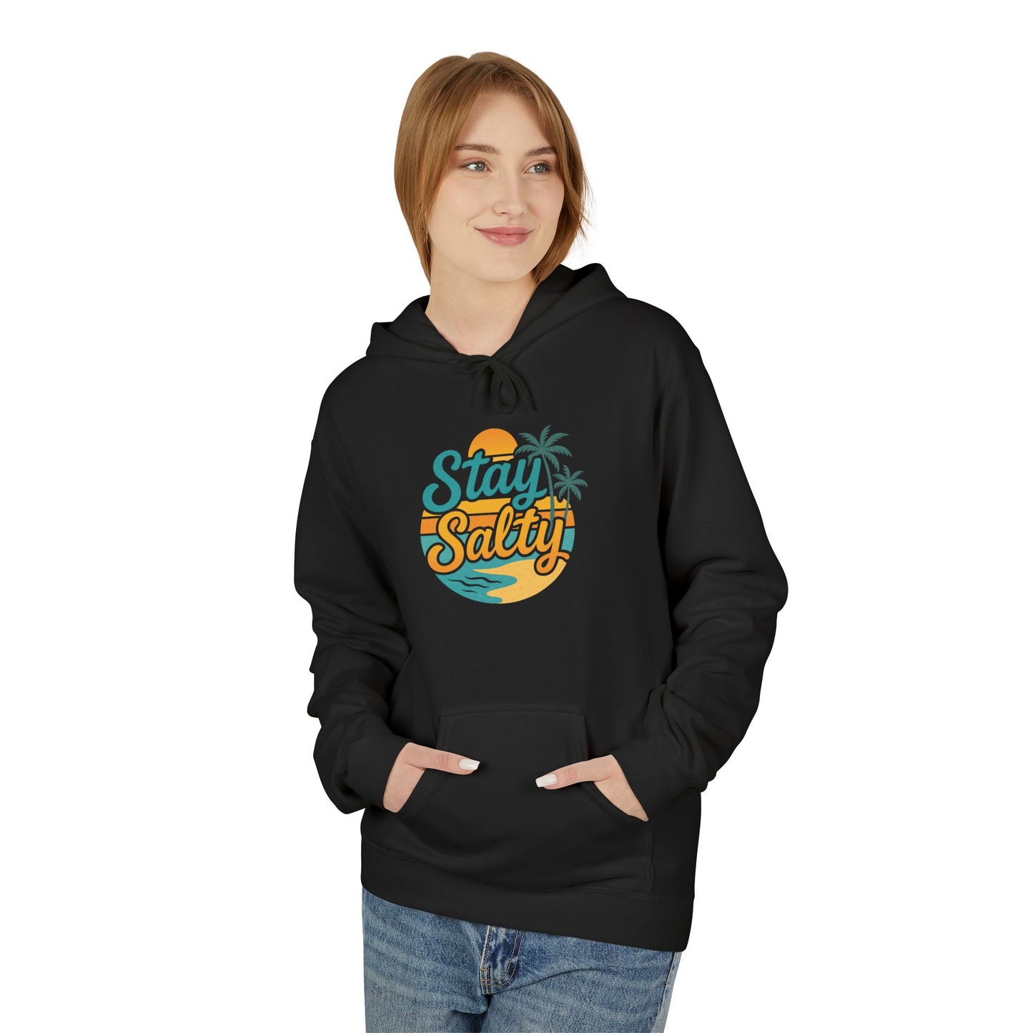 Womans Softstyle Hoodie -Stay Salty Hoodie -