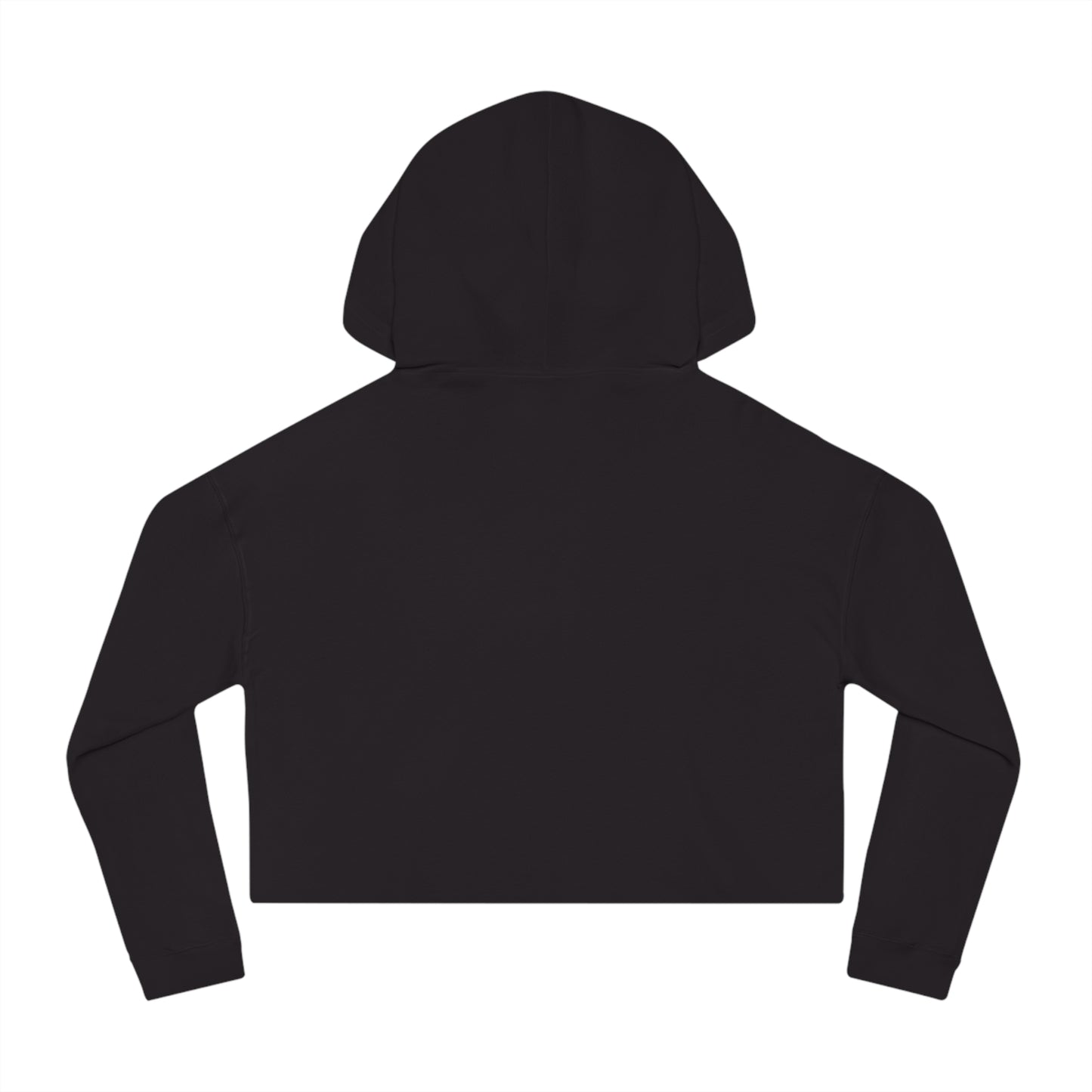 Woman's Cropped Hoodie - Ocean Air and Salty Hair -