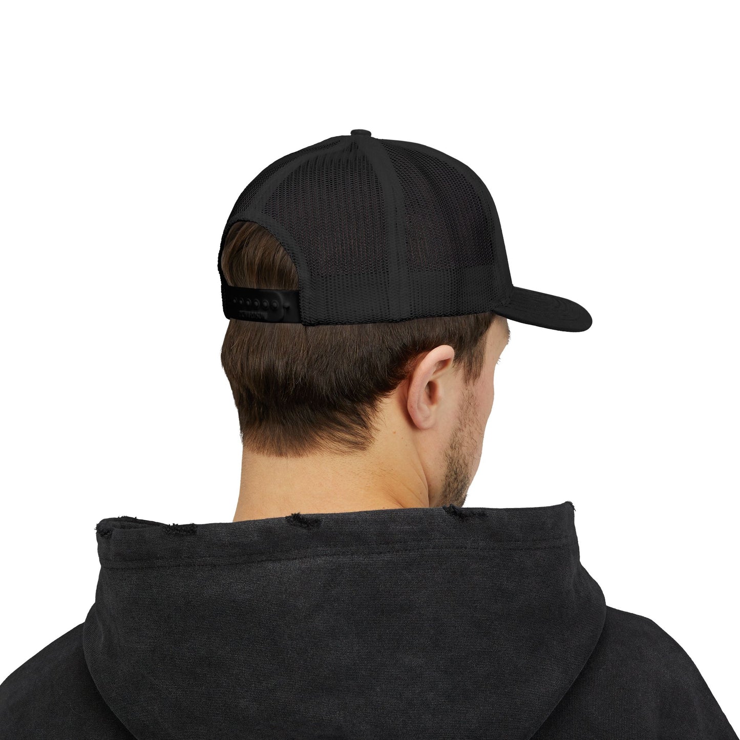 Snapback Trucker Cap -Ocean Air & Salty Hair-