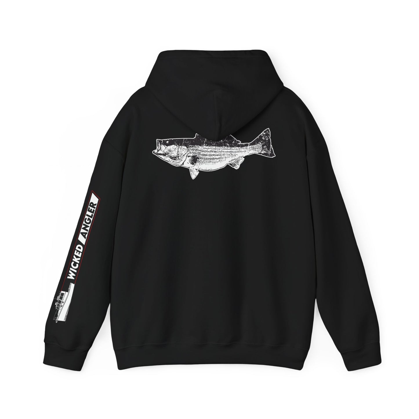 Wicked Angler Fishing Hoodie – Vintage Fish Graphic Pullover