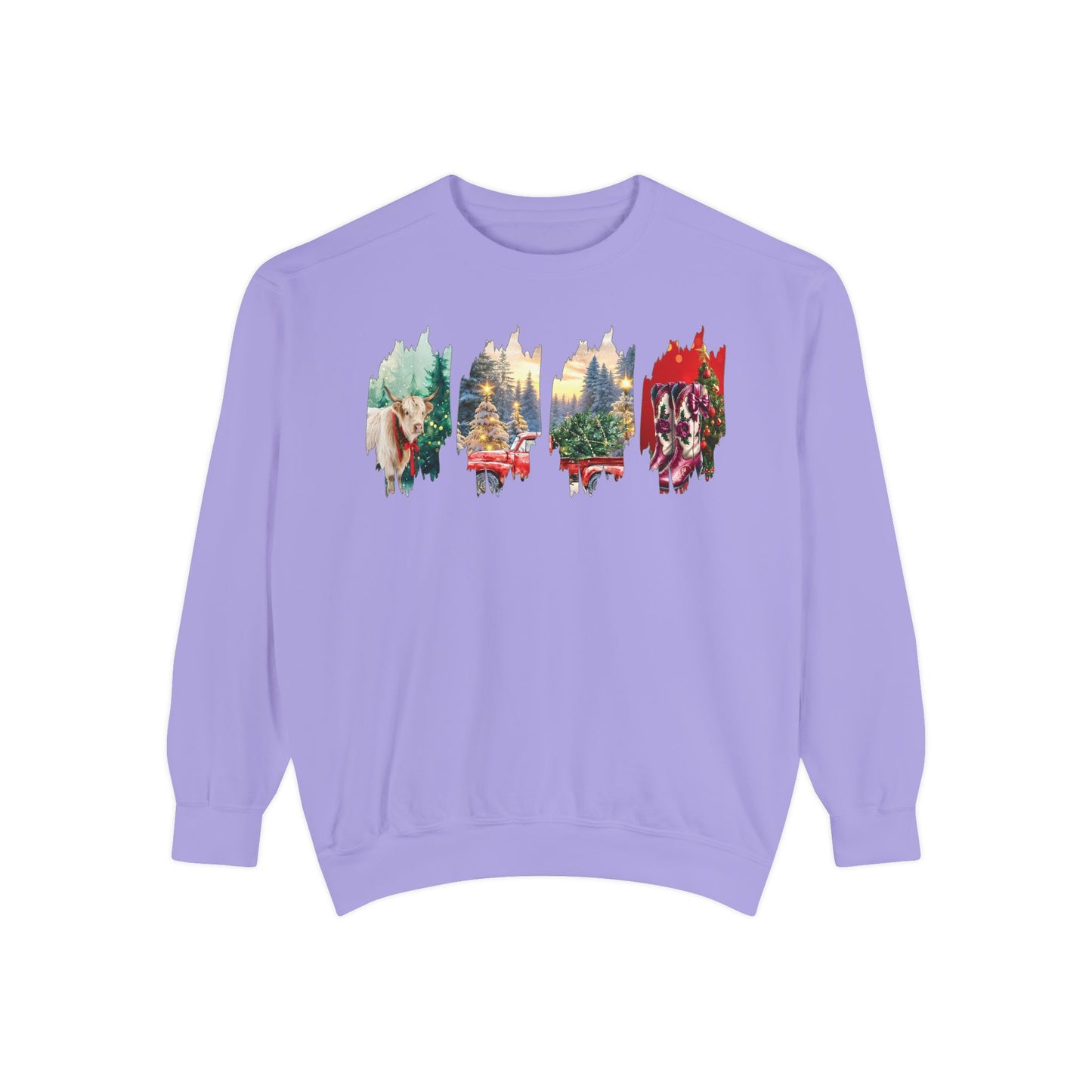 Christmas  Collage Sweatshirt – Perfect Christmas gift