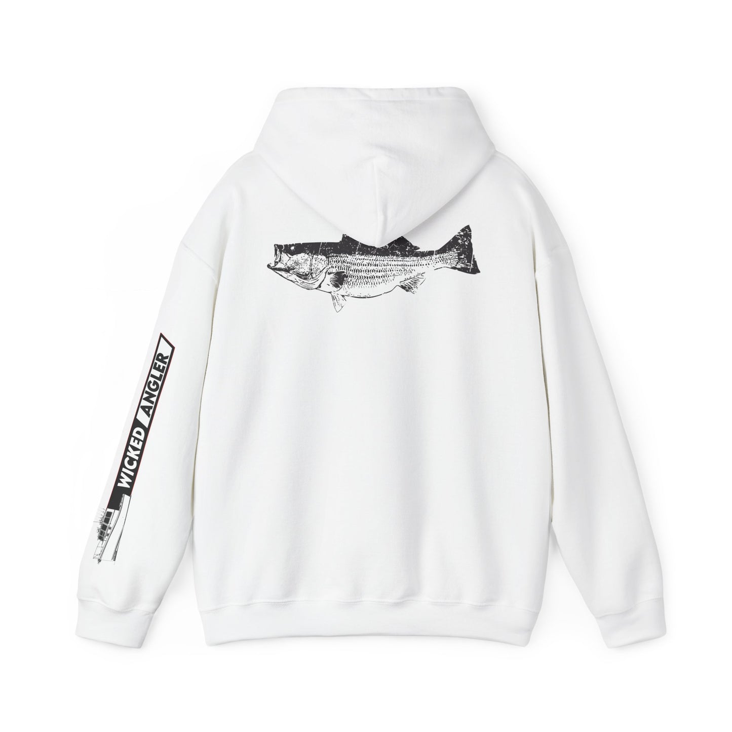 Wicked Angler Fishing Hoodie – Vintage Fish Graphic Pullover