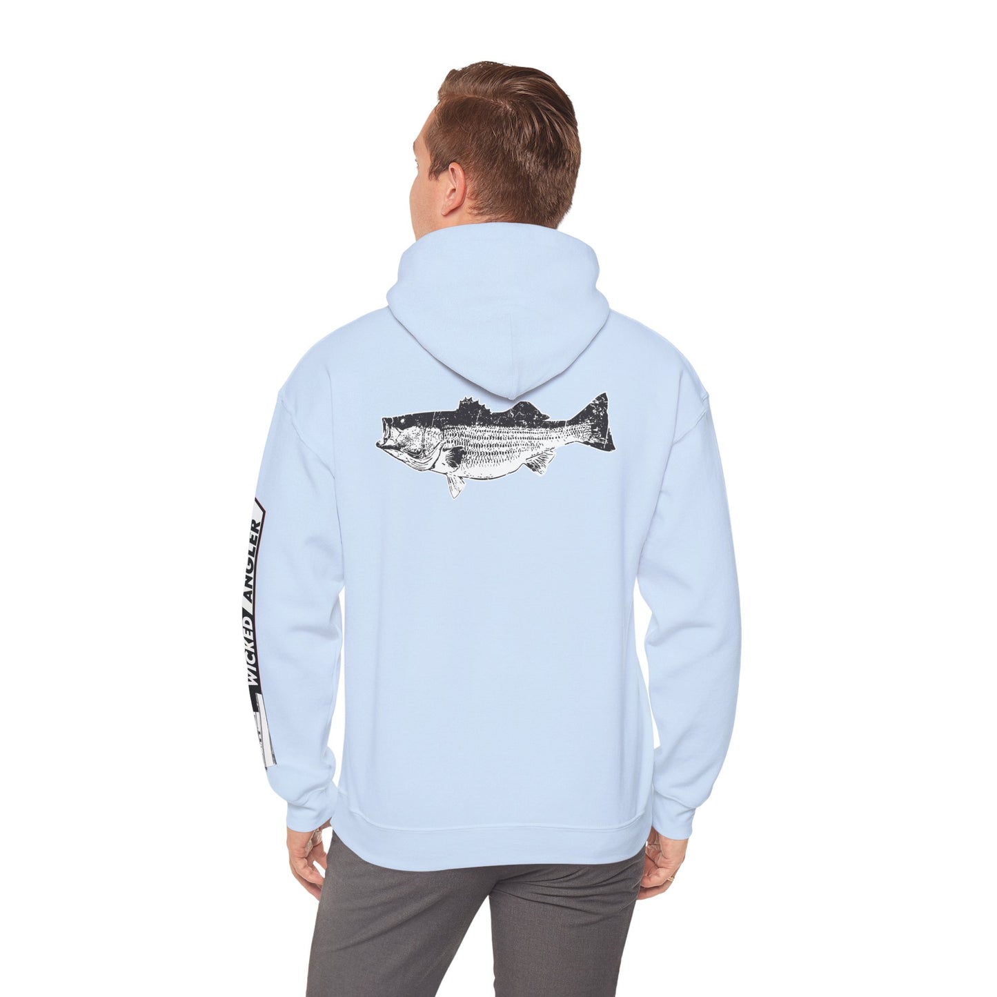 Wicked Angler Fishing Hoodie – Vintage Fish Graphic Pullover