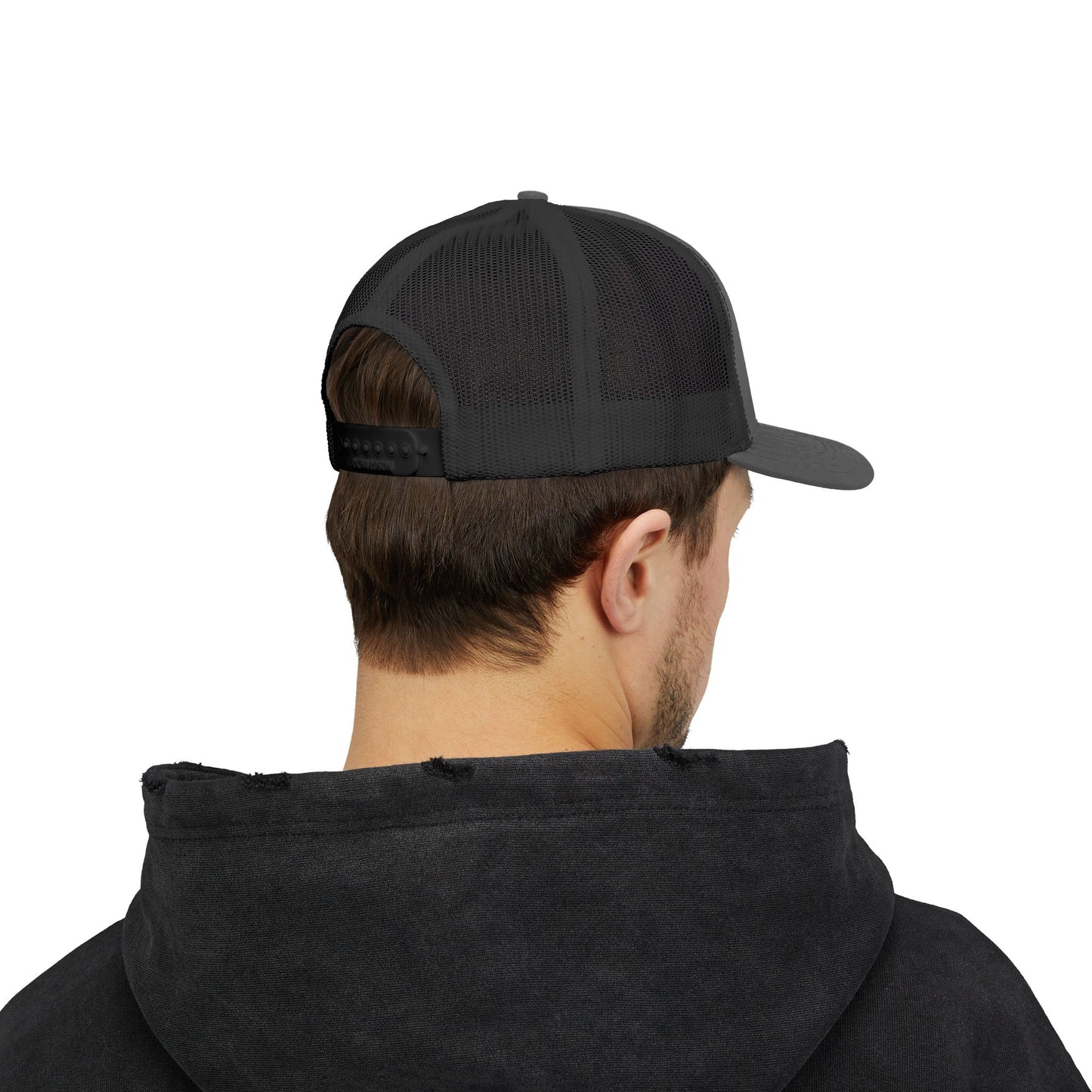 Snapback Trucker Cap -Ocean Air & Salty Hair-