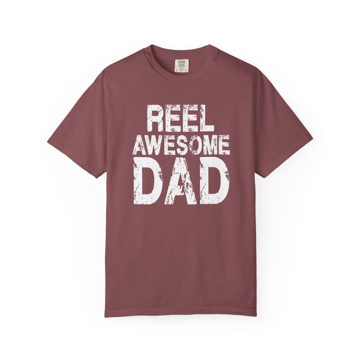 Reel Awesome Dad T-Shirt, Unisex Gift, Father's Day Tee, Casual Wear, Fishing Enthusiast Shirt, Dad Gift Idea