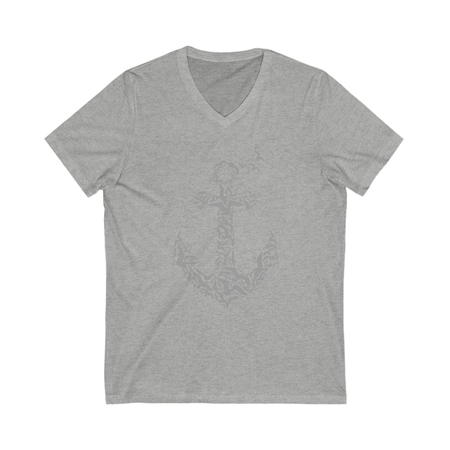 Nautical Anchor V-Neck Tee