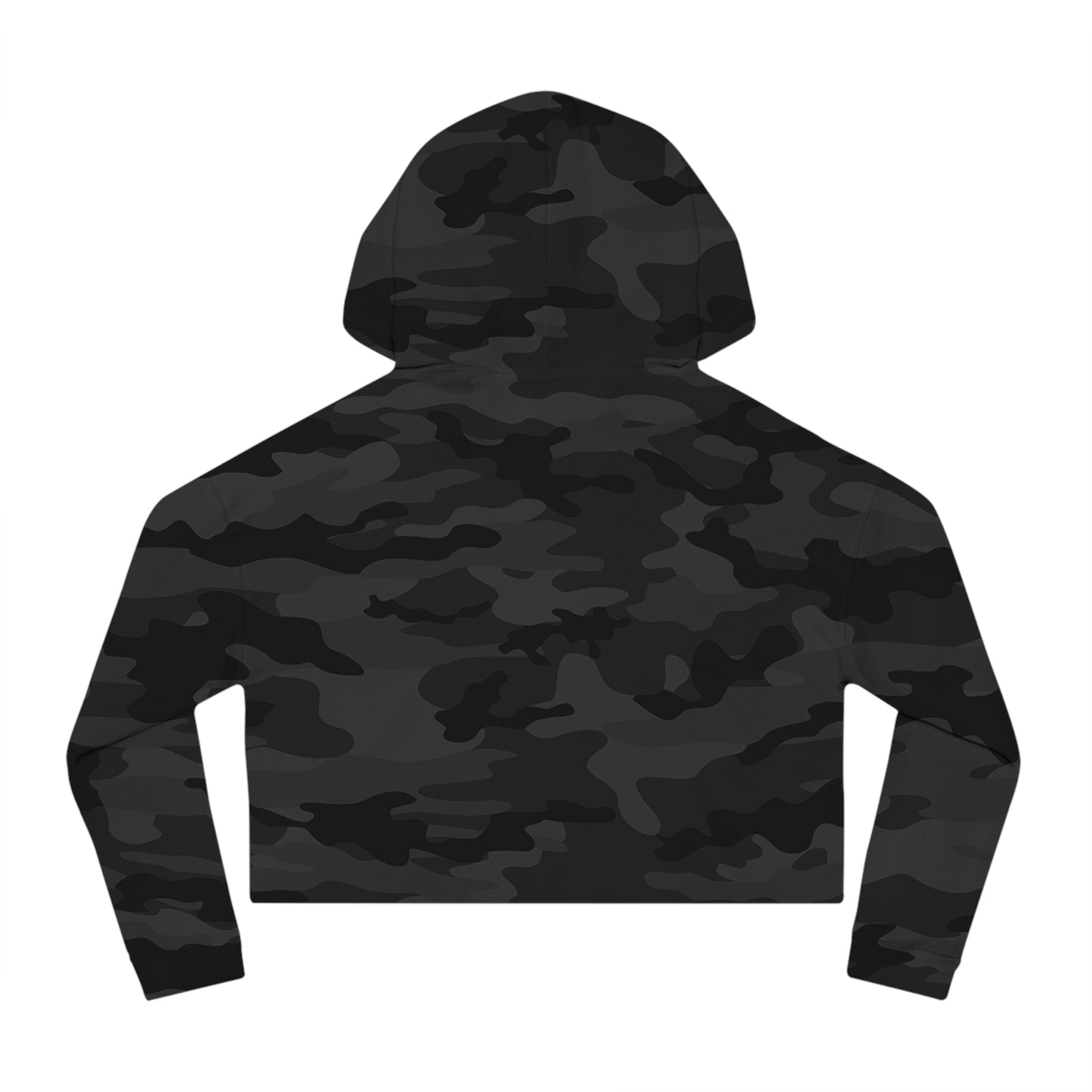 Woman's Cropped Hoodie - Ocean Air and Salty Hair -