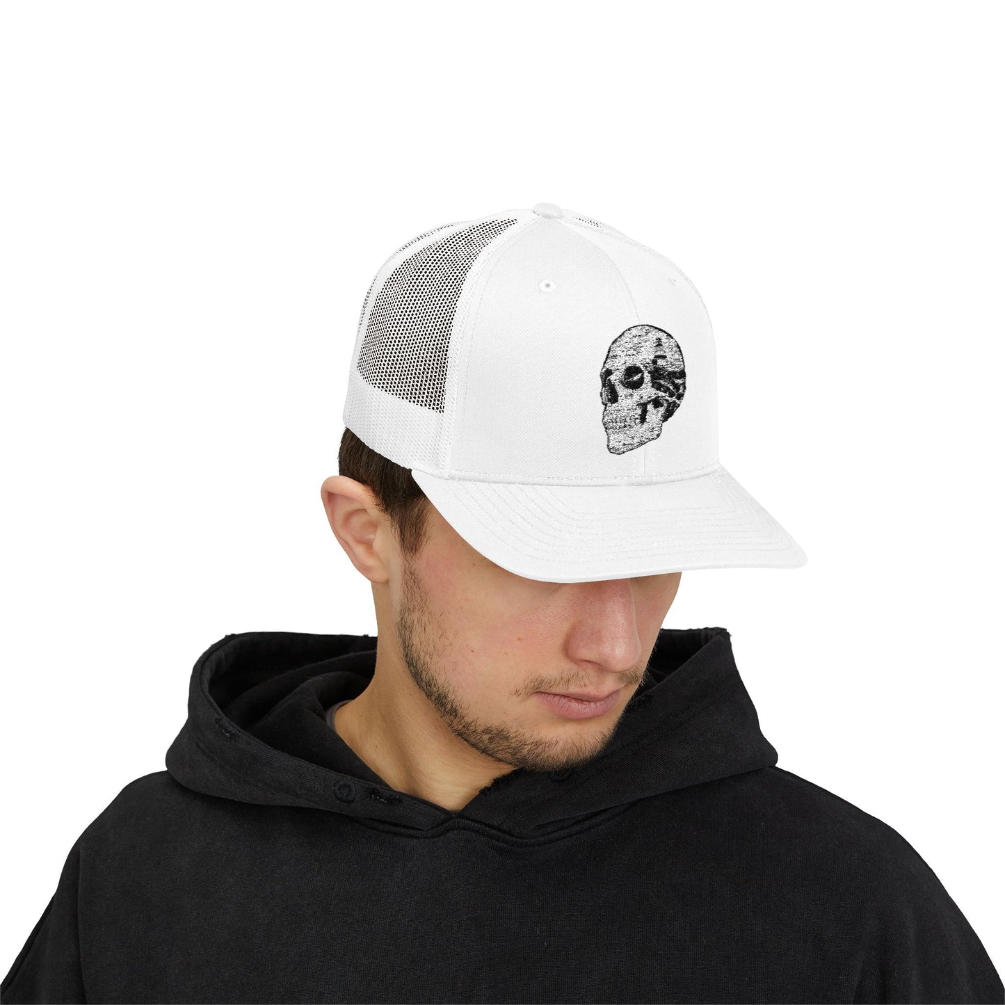 Skull Snapback Trucker Cap | Stylish Men's & Women's Hat