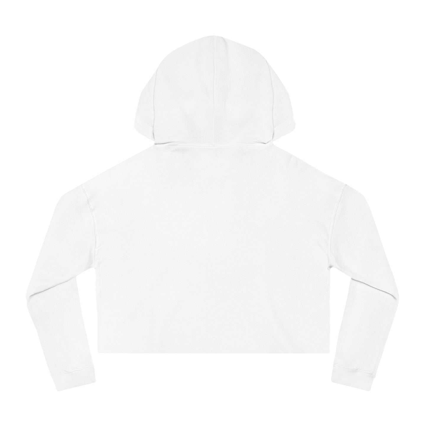 Woman's Cropped Hoodie - Ocean Air and Salty Hair -