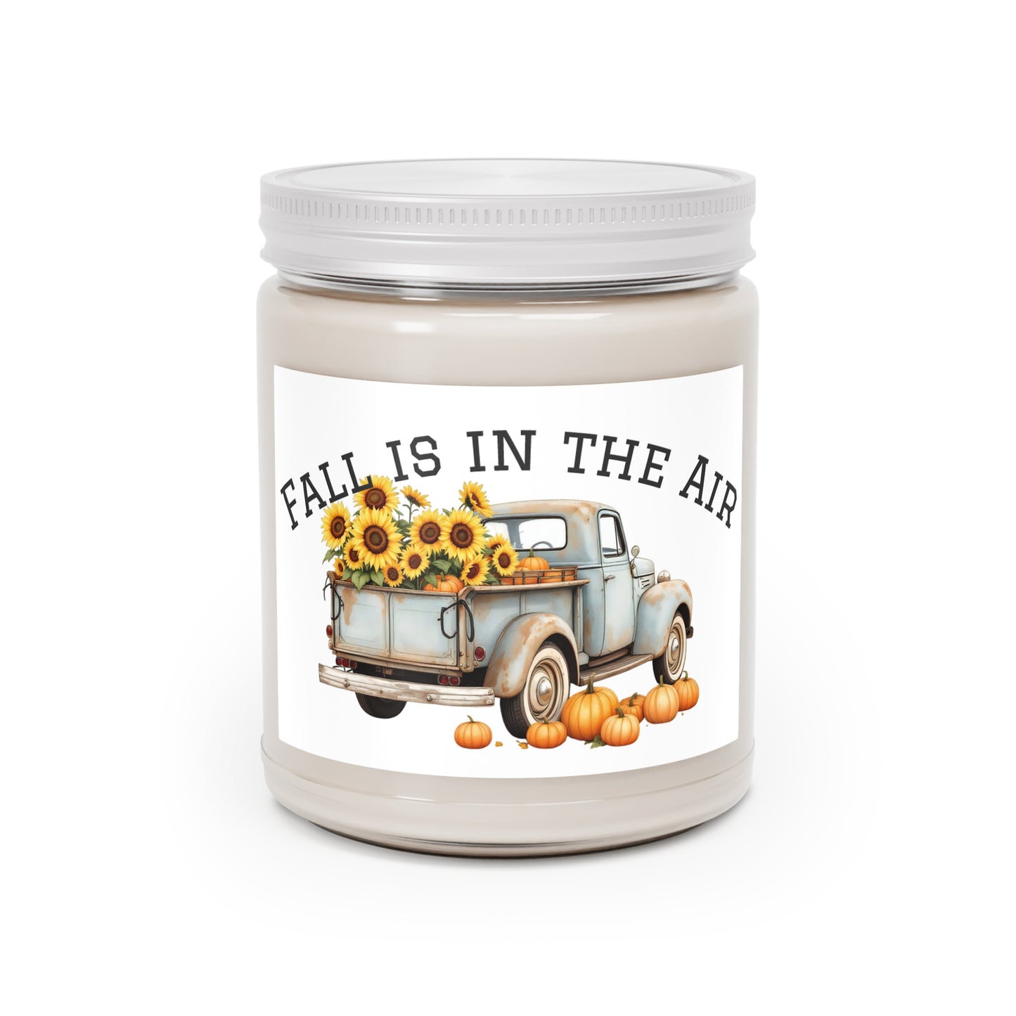 Fall-Themed Soy Candle