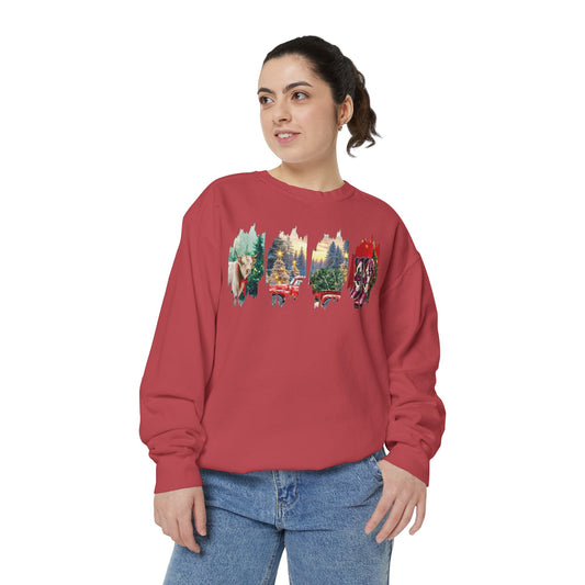 Christmas  Collage Sweatshirt – Perfect Christmas gift