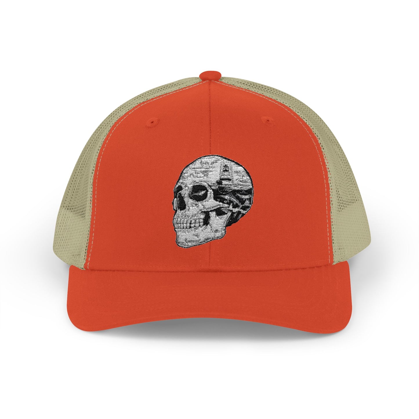 Skull Snapback Trucker Cap | Stylish Men's & Women's Hat