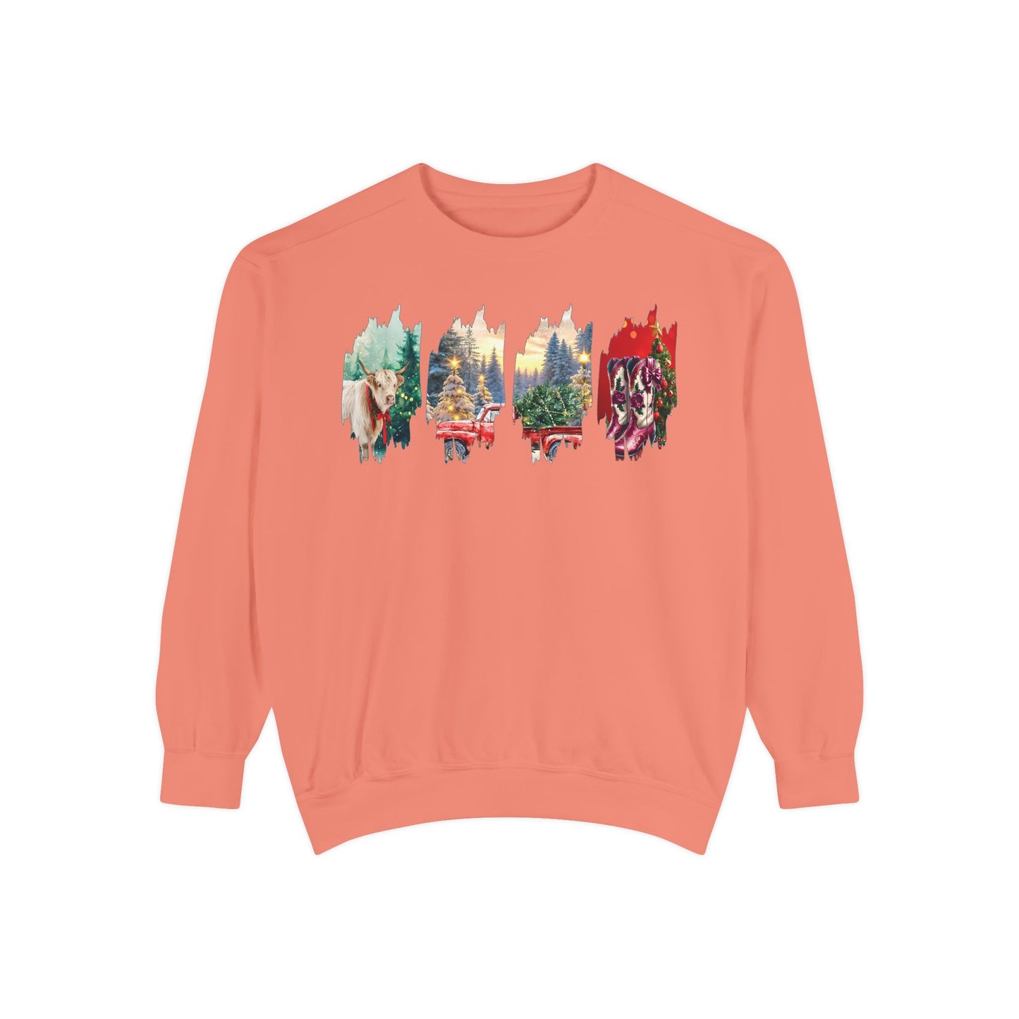 Christmas  Collage Sweatshirt – Perfect Christmas gift