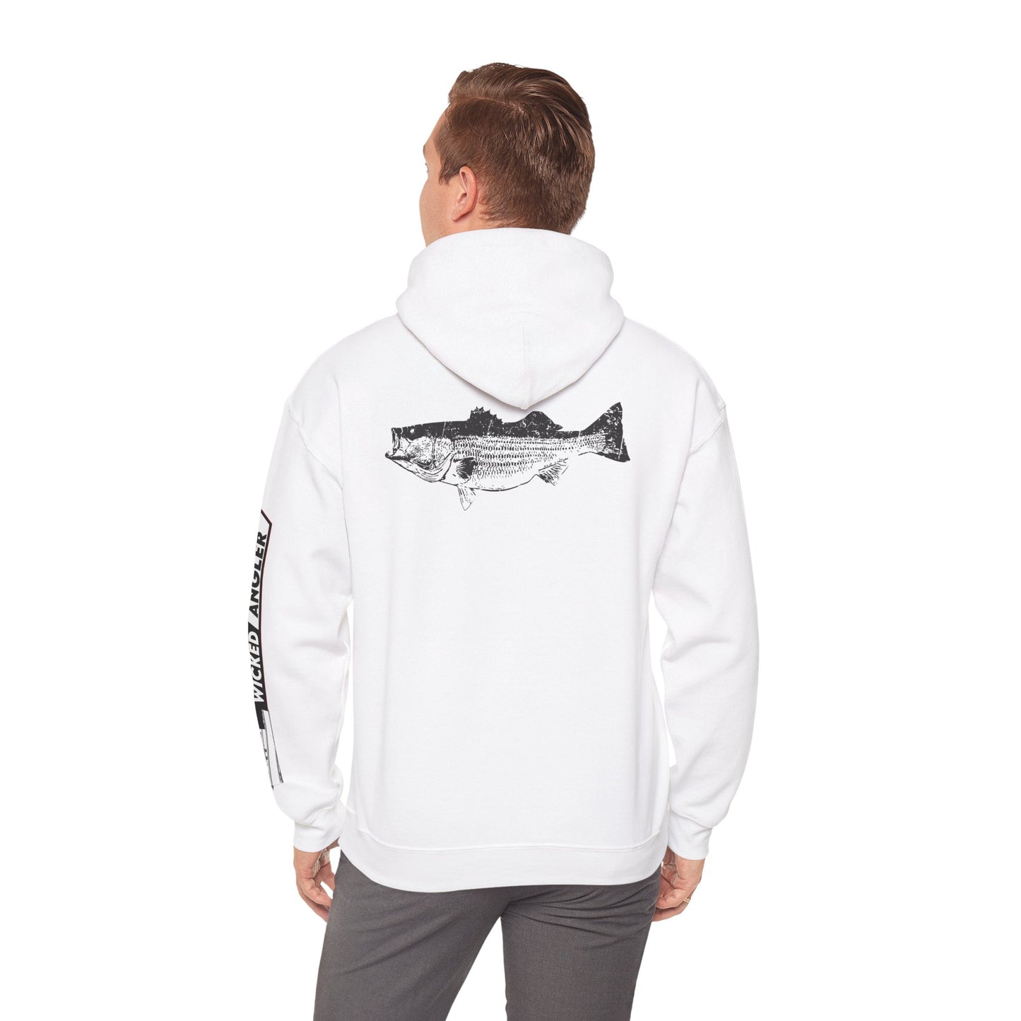 Wicked Angler Fishing Hoodie – Vintage Fish Graphic Pullover