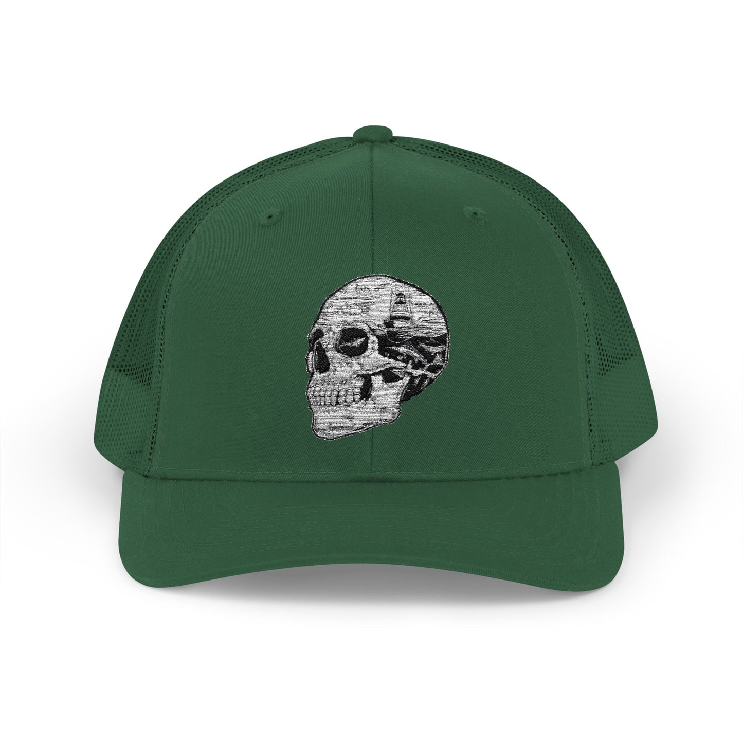 Skull Snapback Trucker Cap | Stylish Men's & Women's Hat