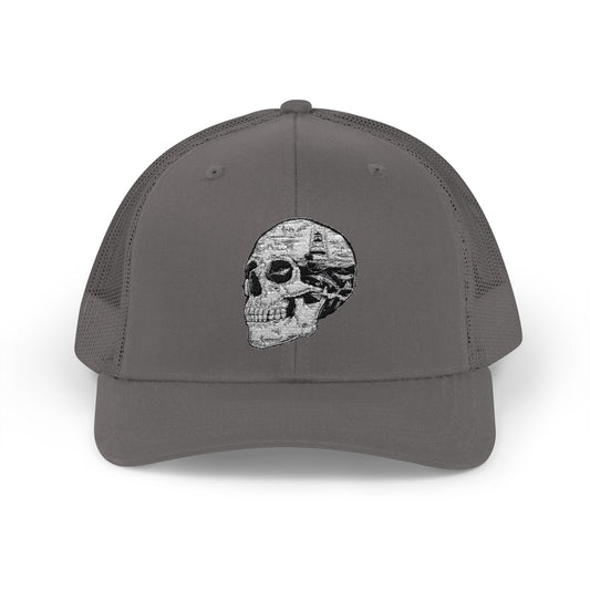 Skull Snapback Trucker Cap | Stylish Men's & Women's Hat