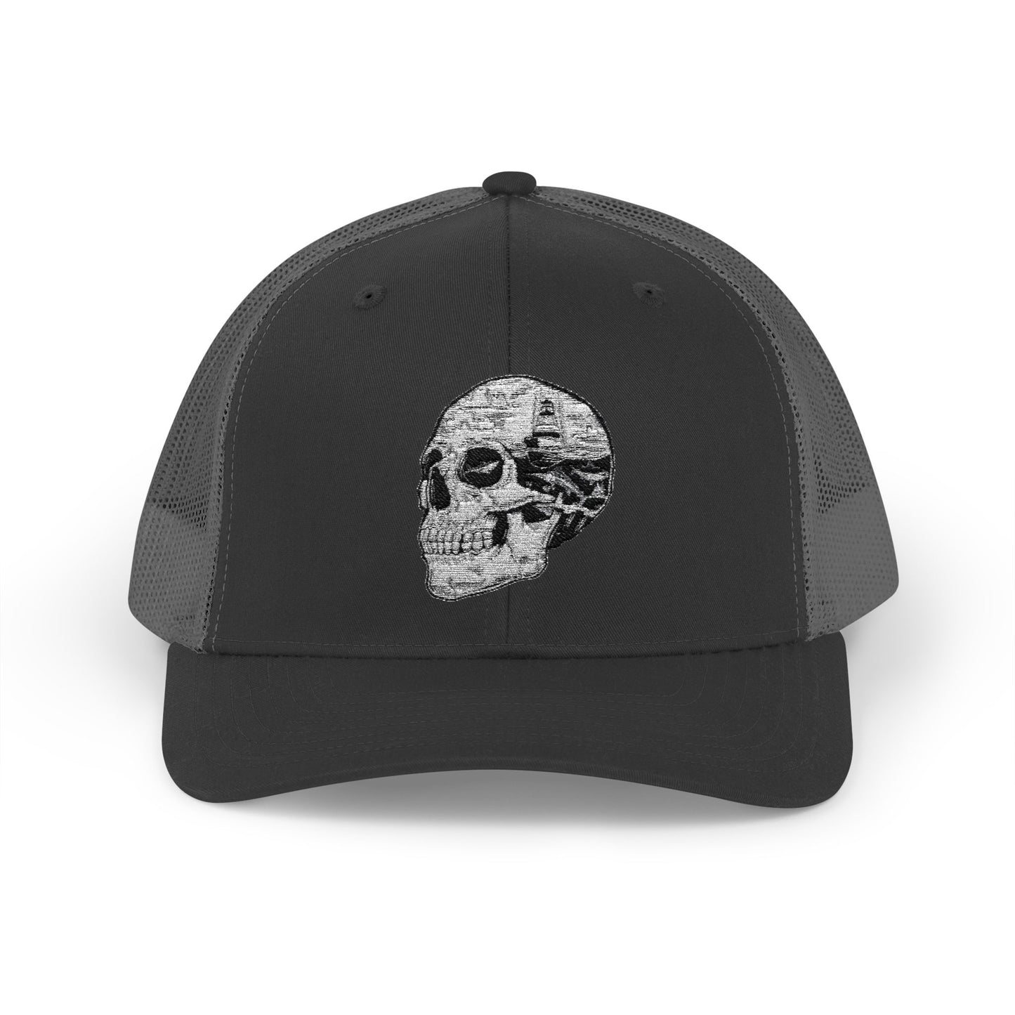 Skull Snapback Trucker Cap | Stylish Men's & Women's Hat