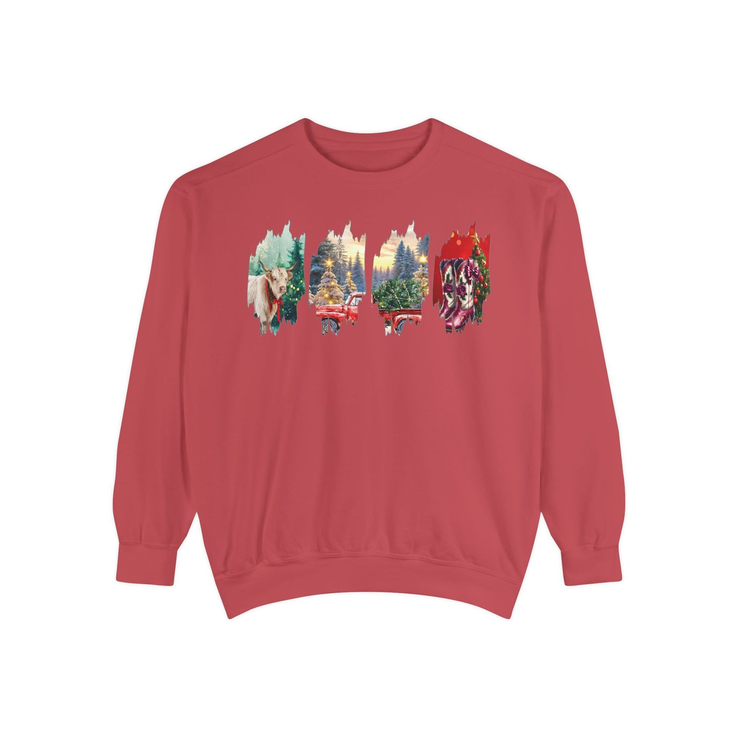 Christmas  Collage Sweatshirt – Perfect Christmas gift